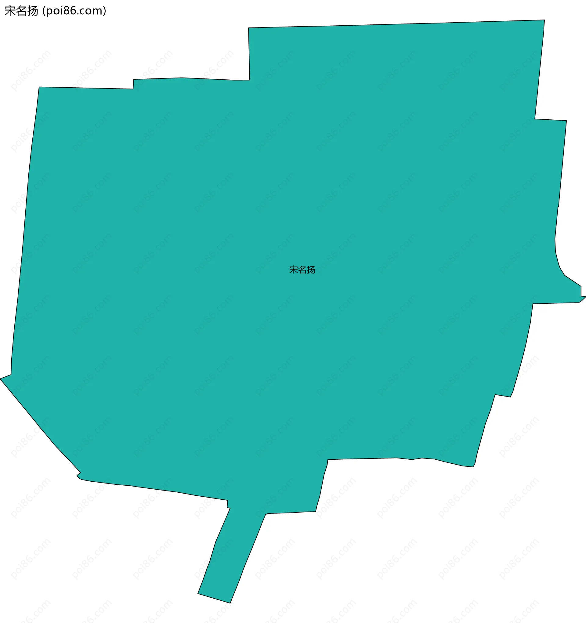宋名扬边界地图