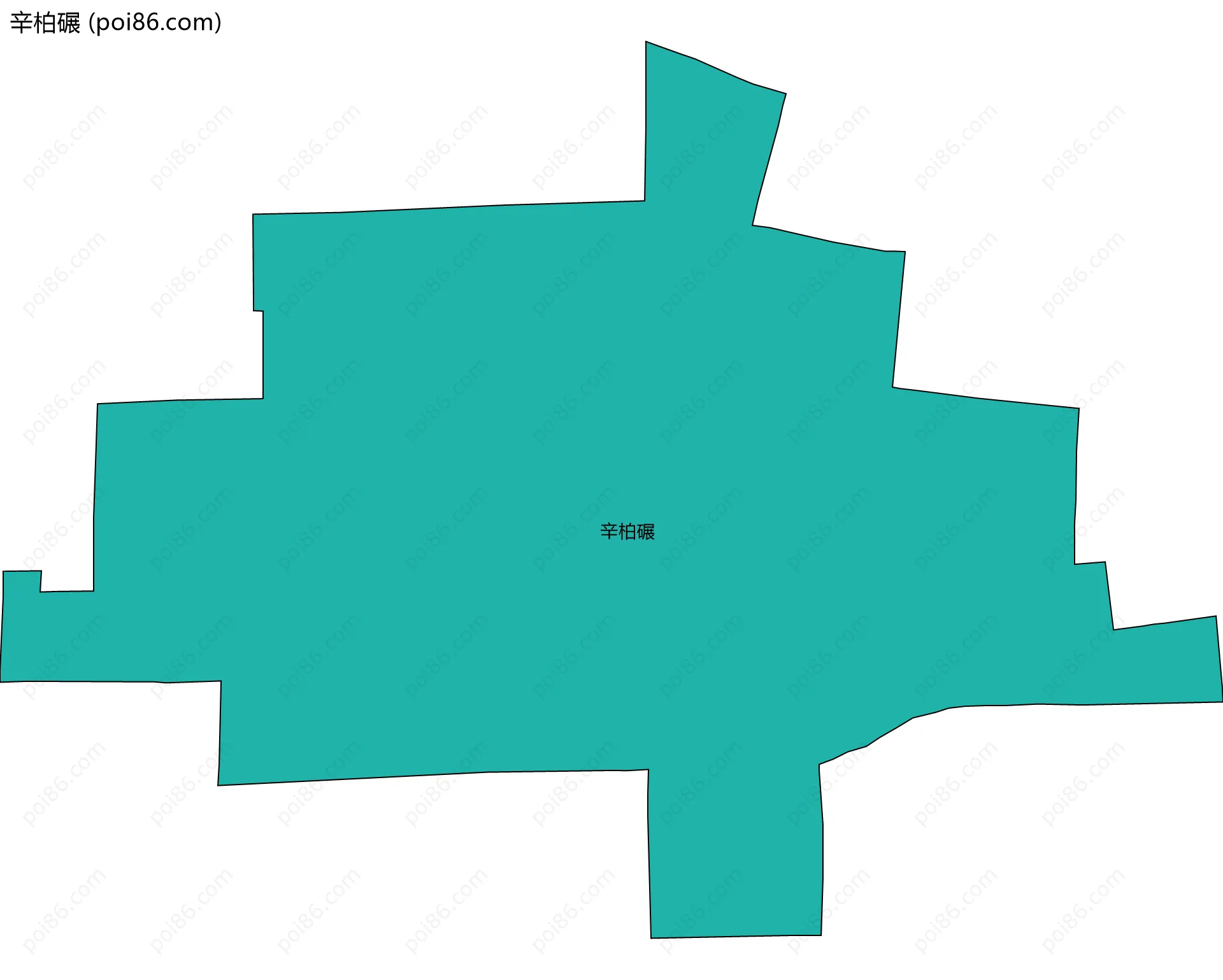 辛柏碾边界地图