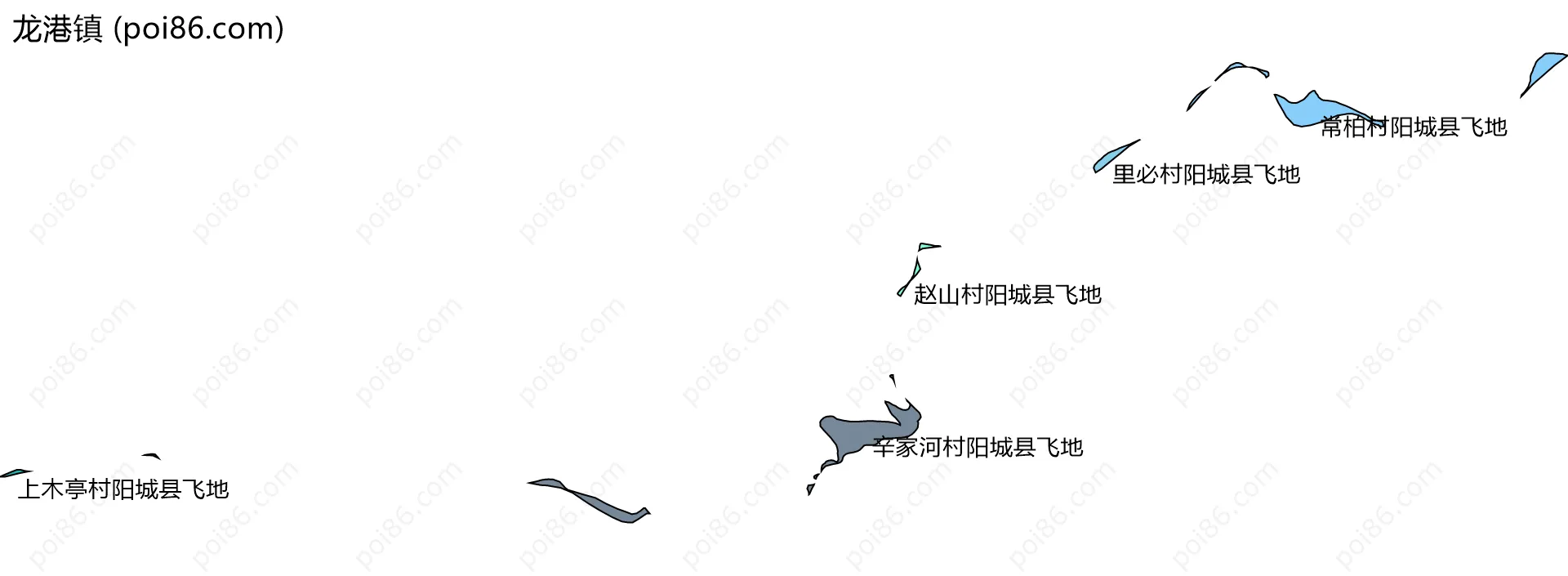 龙港镇边界地图(五级行政区划)