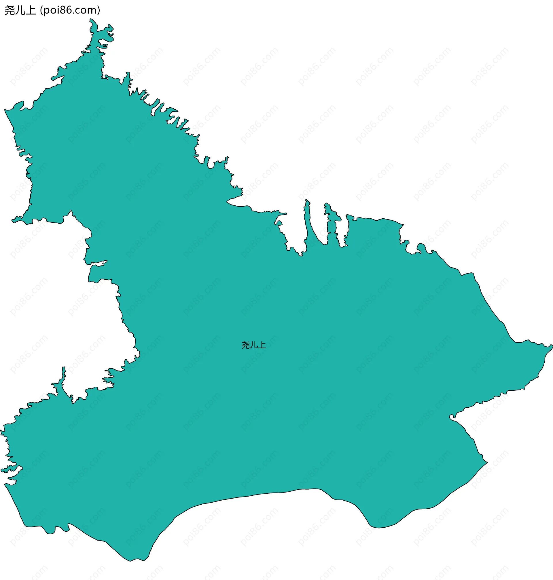 尧儿上边界地图