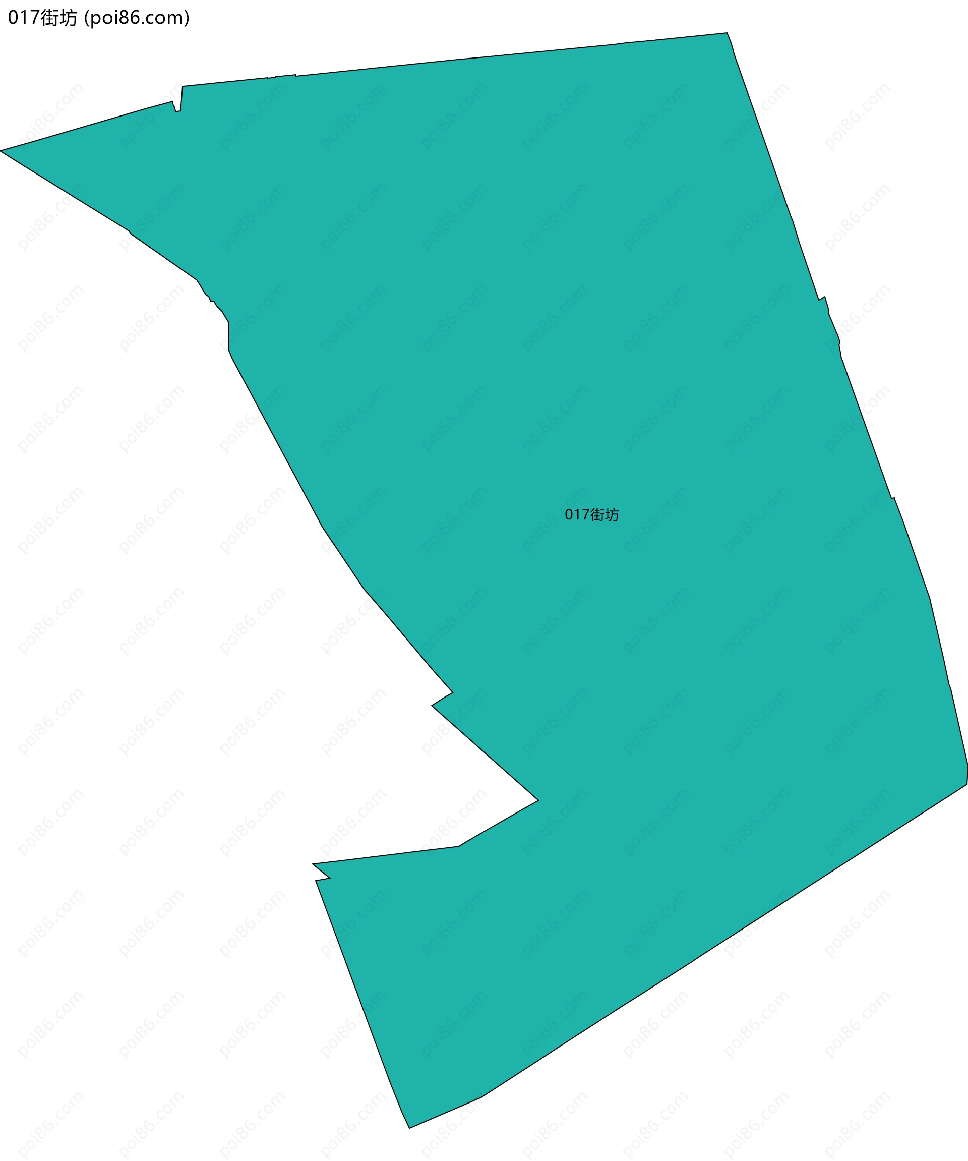 017街坊边界地图