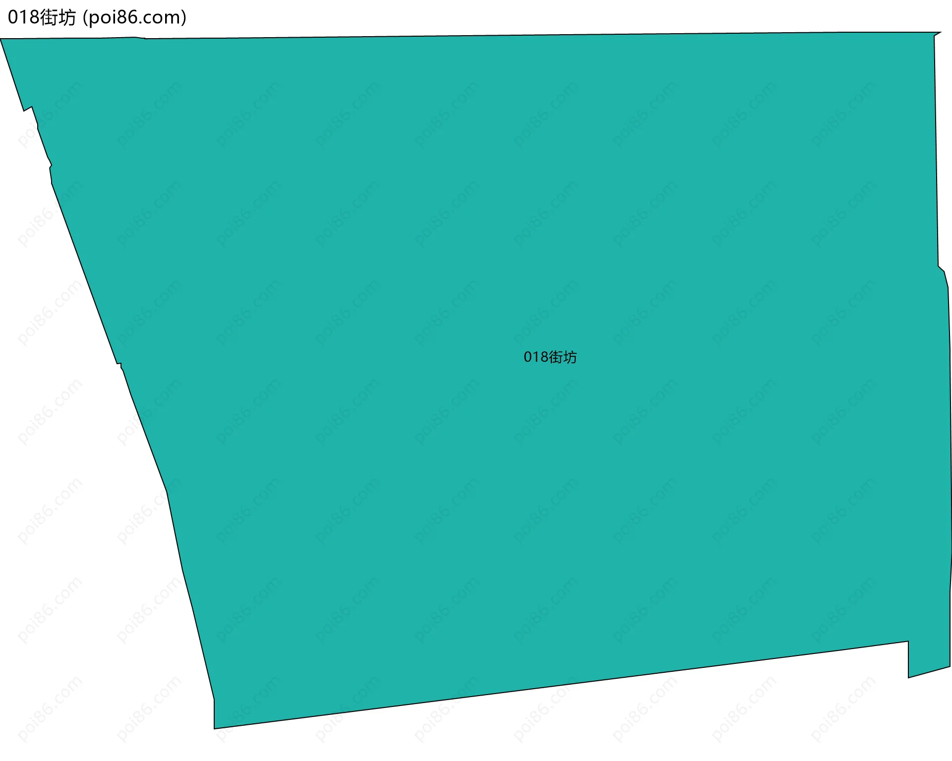 018街坊边界地图