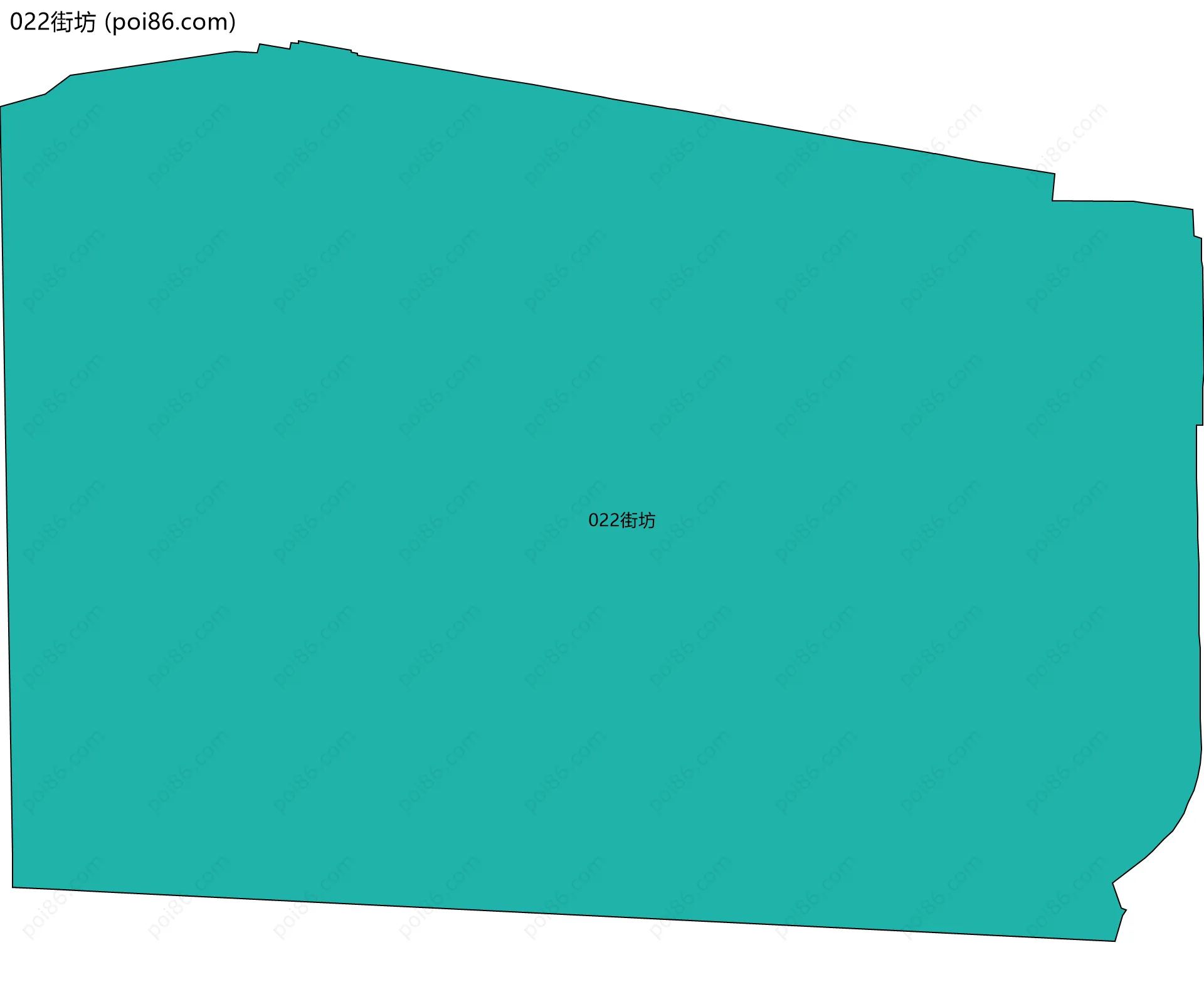 022街坊边界地图