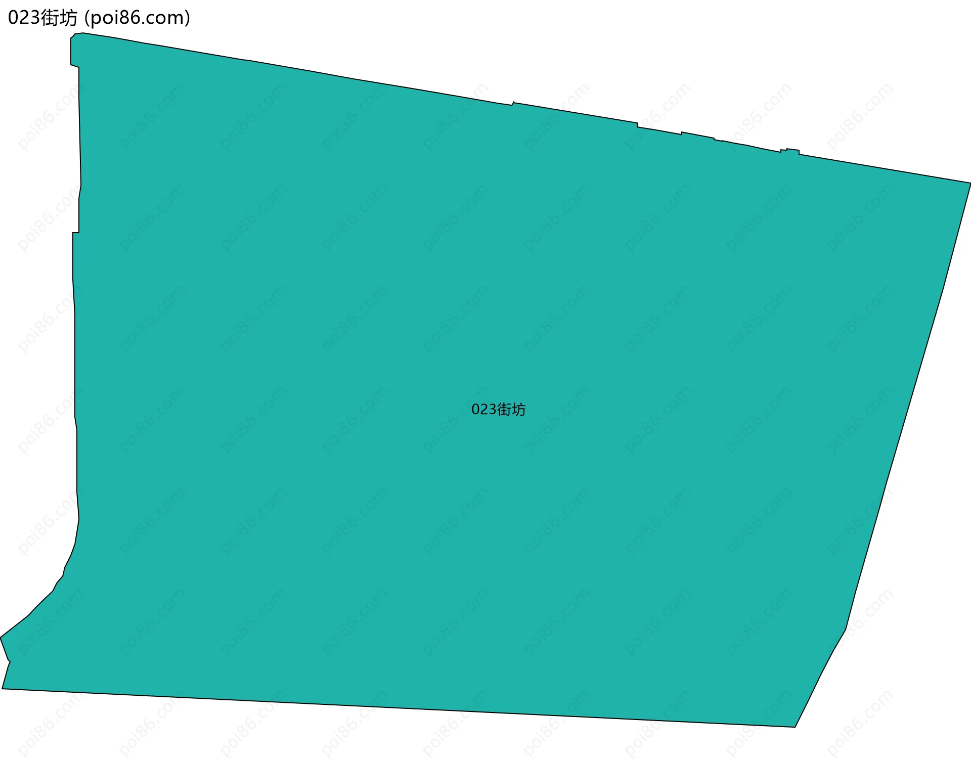 023街坊边界地图