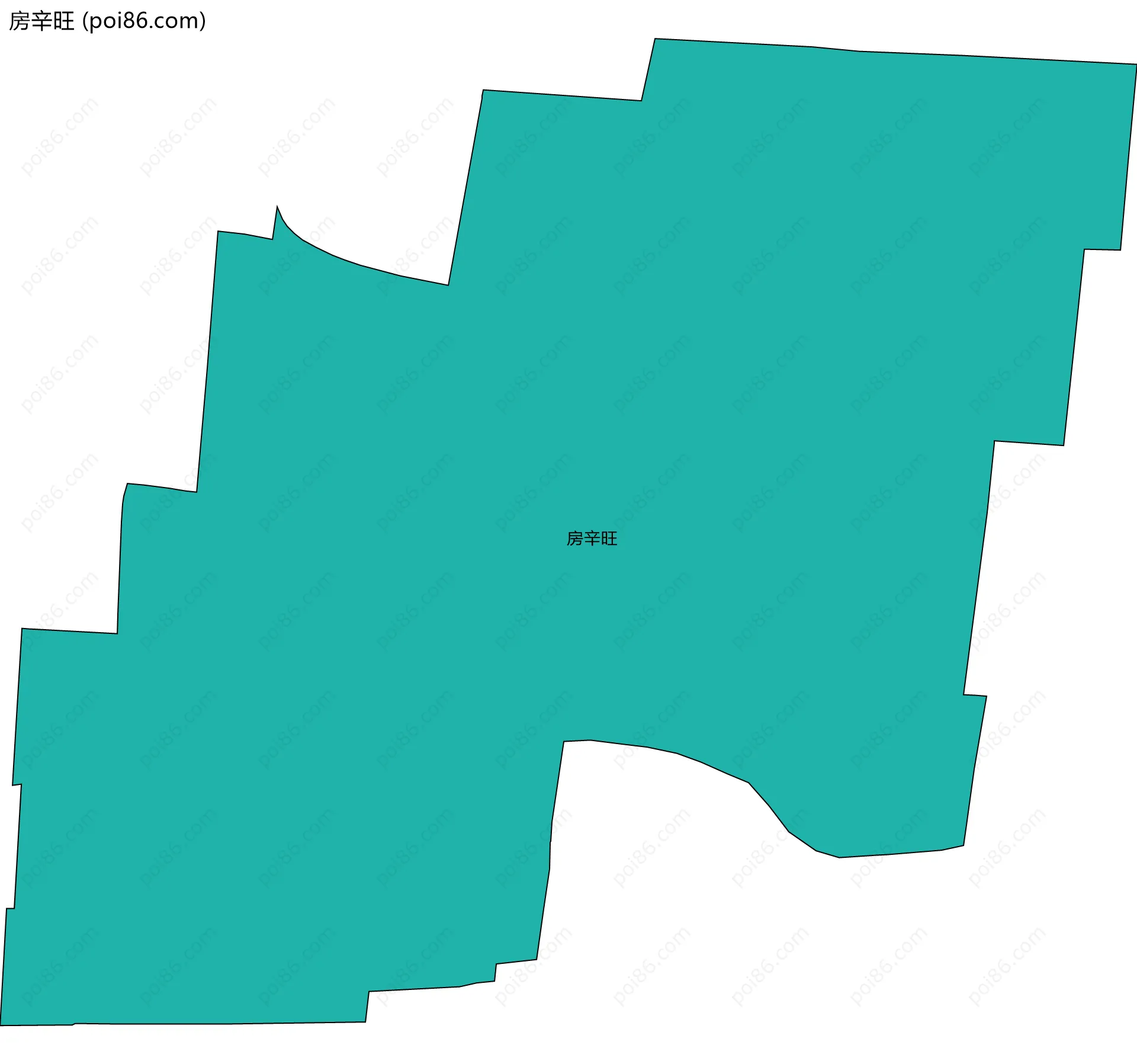 房辛旺边界地图