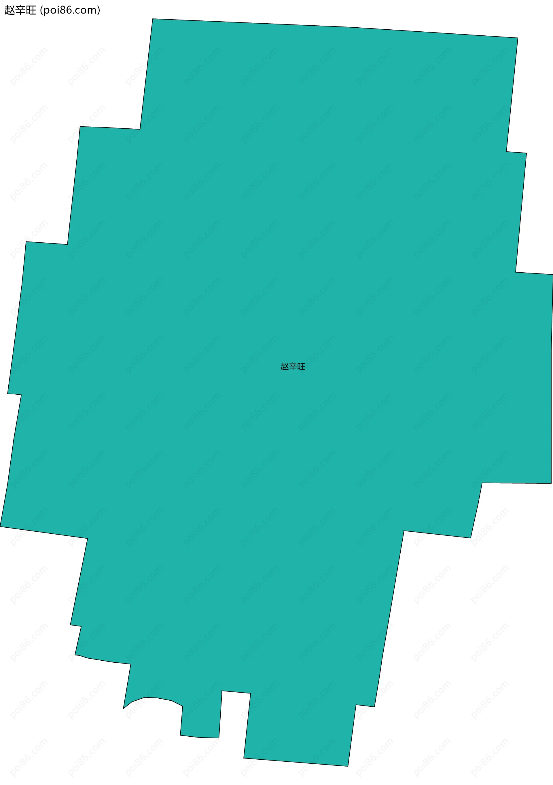 赵辛旺边界地图