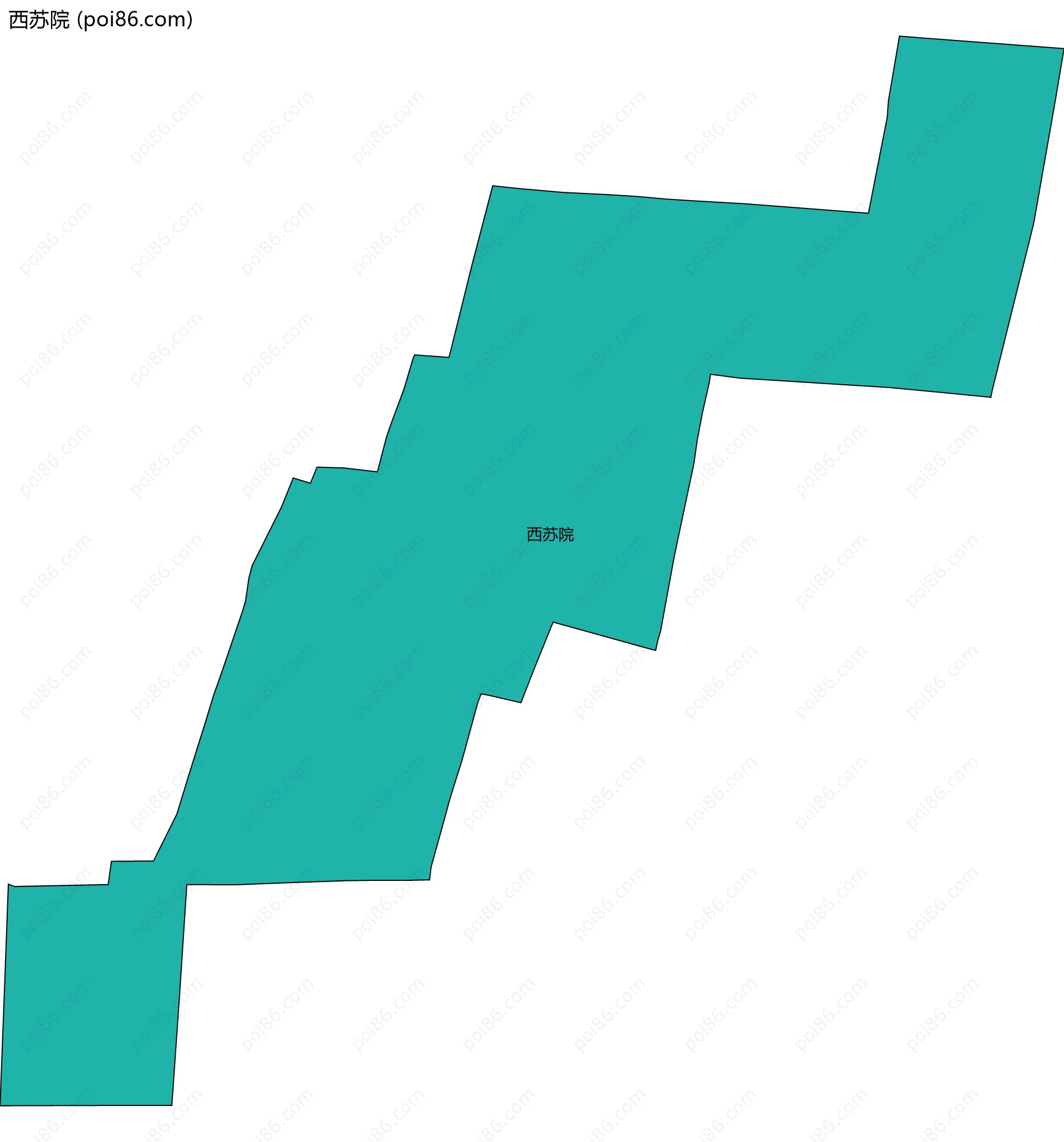 西苏院边界地图