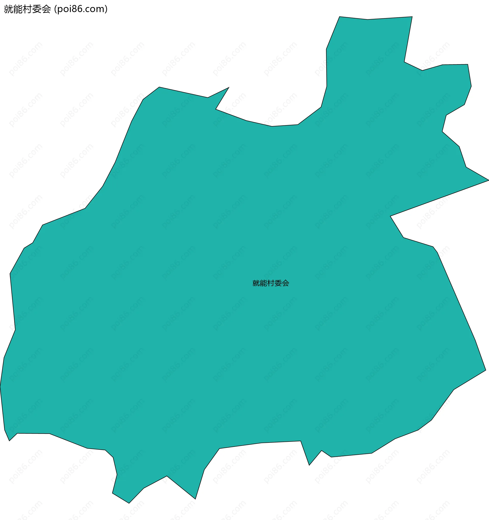就能村委会边界地图