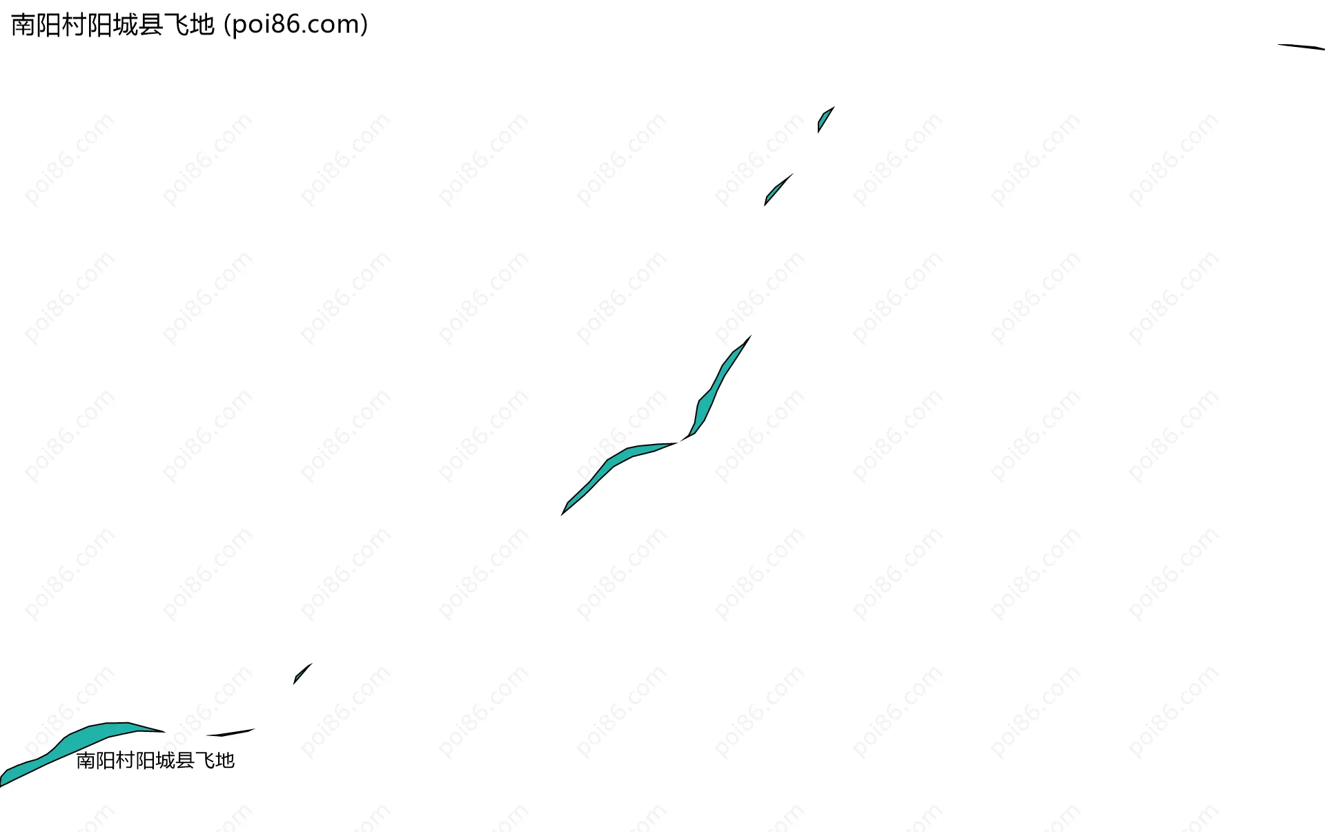 南阳村阳城县飞地边界地图