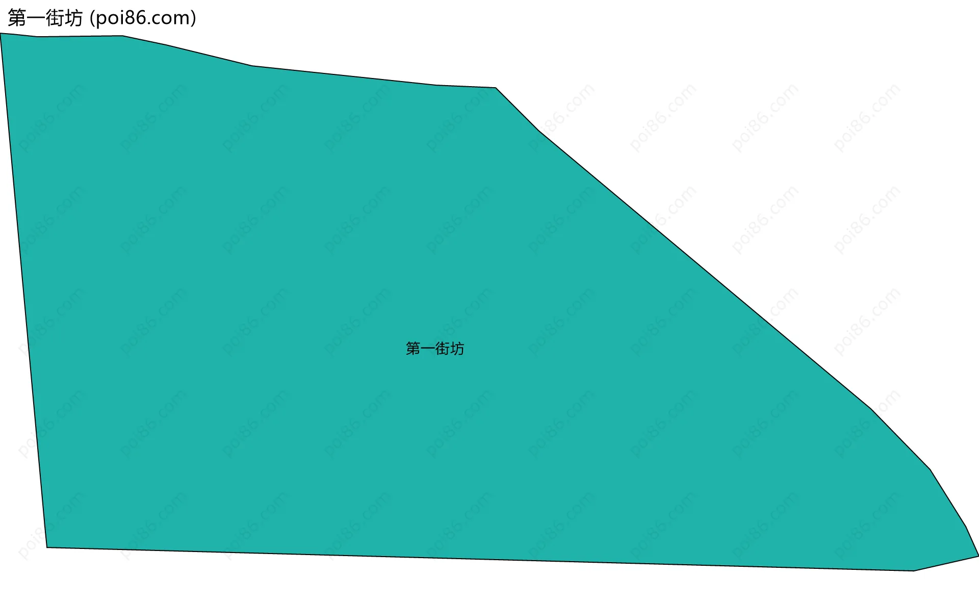 第一街坊边界地图