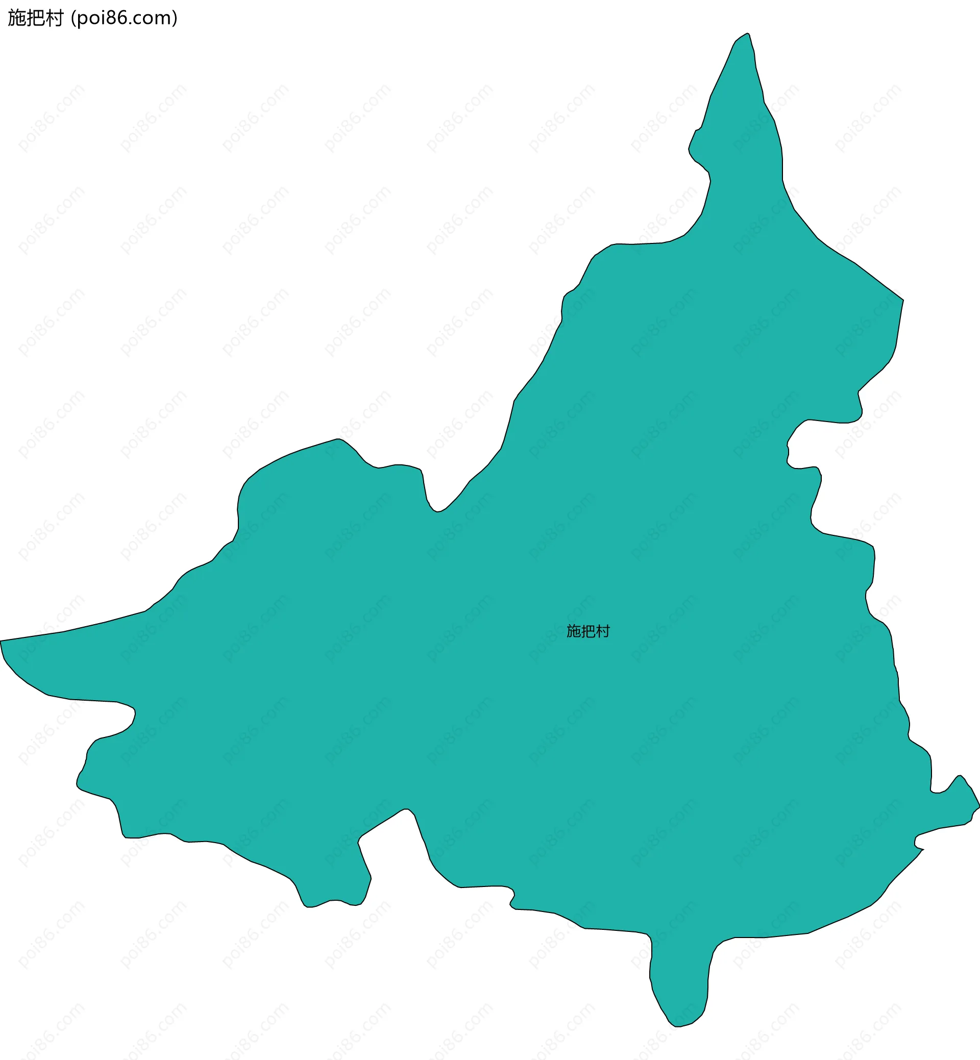 施把村边界地图