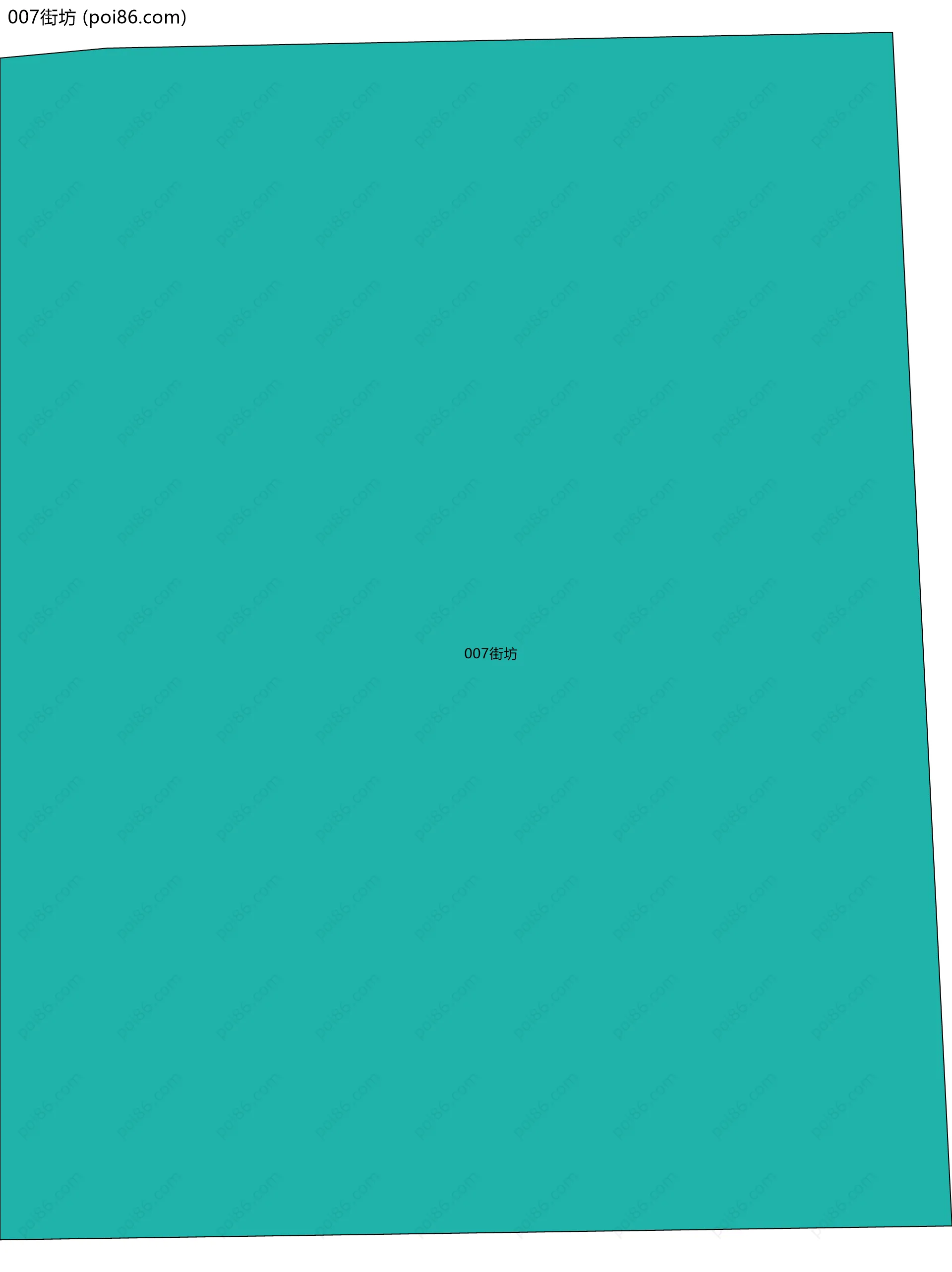 007街坊边界地图
