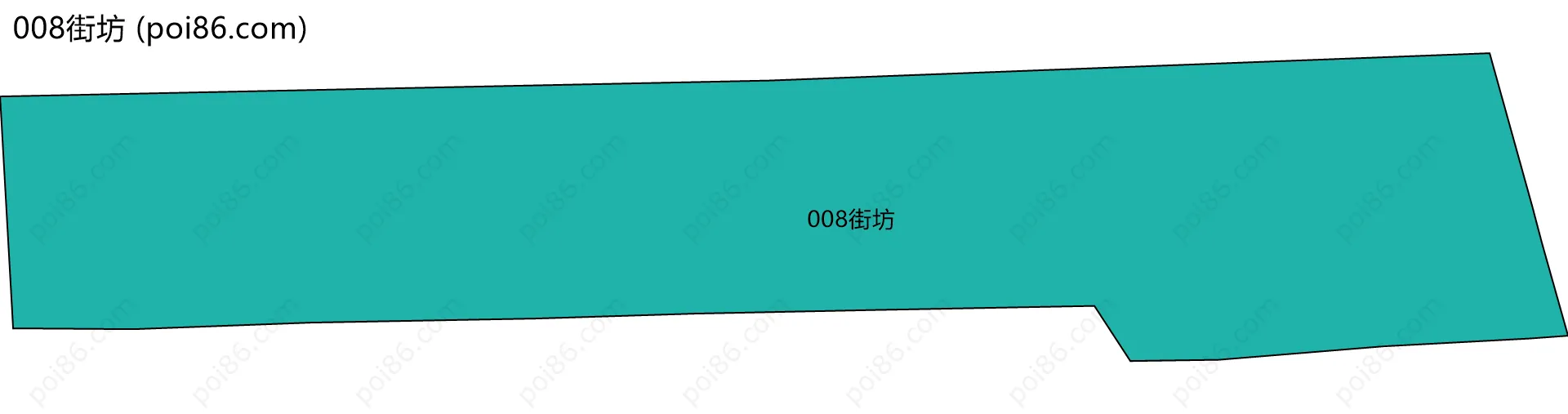 008街坊边界地图