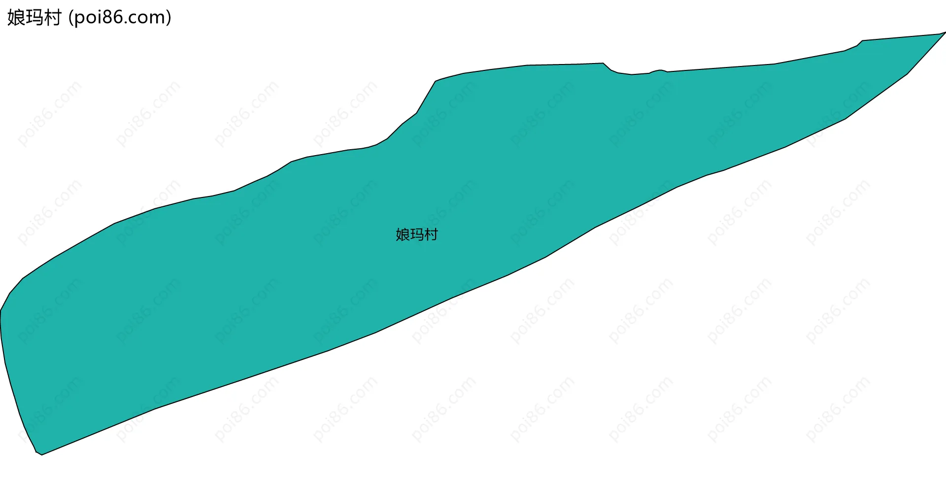 娘玛村边界地图