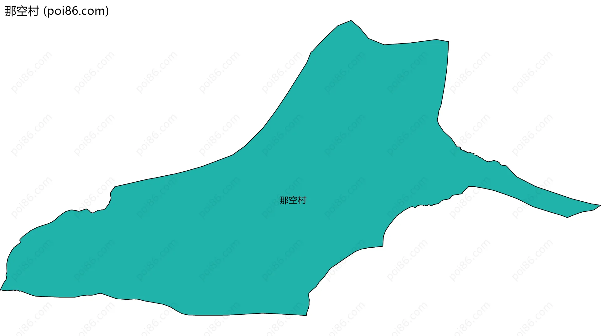 那空村边界地图