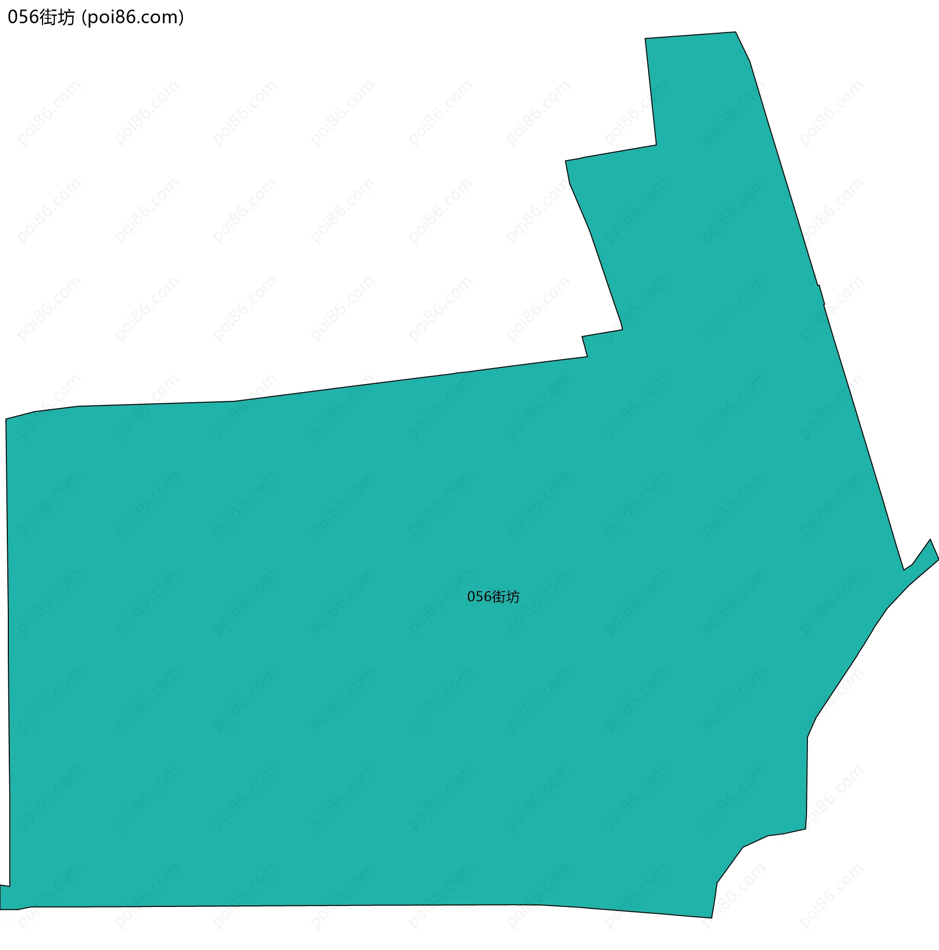 056街坊边界地图