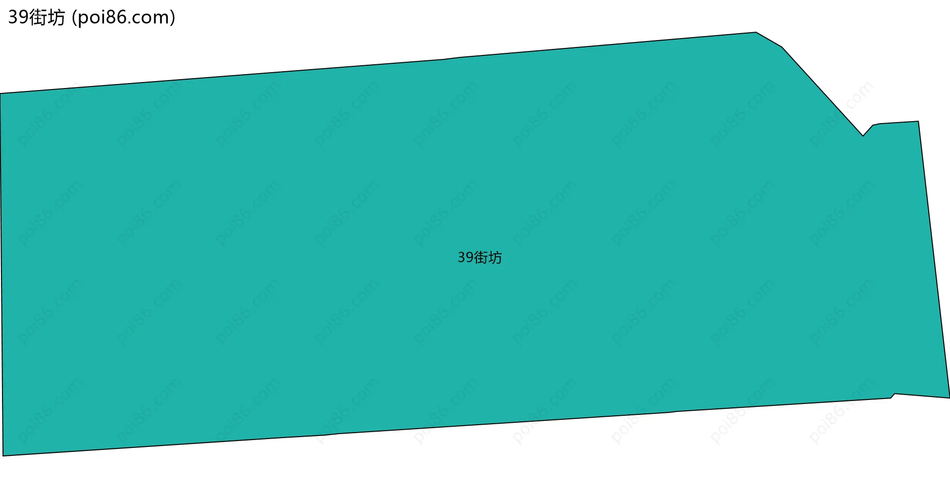 39街坊边界地图