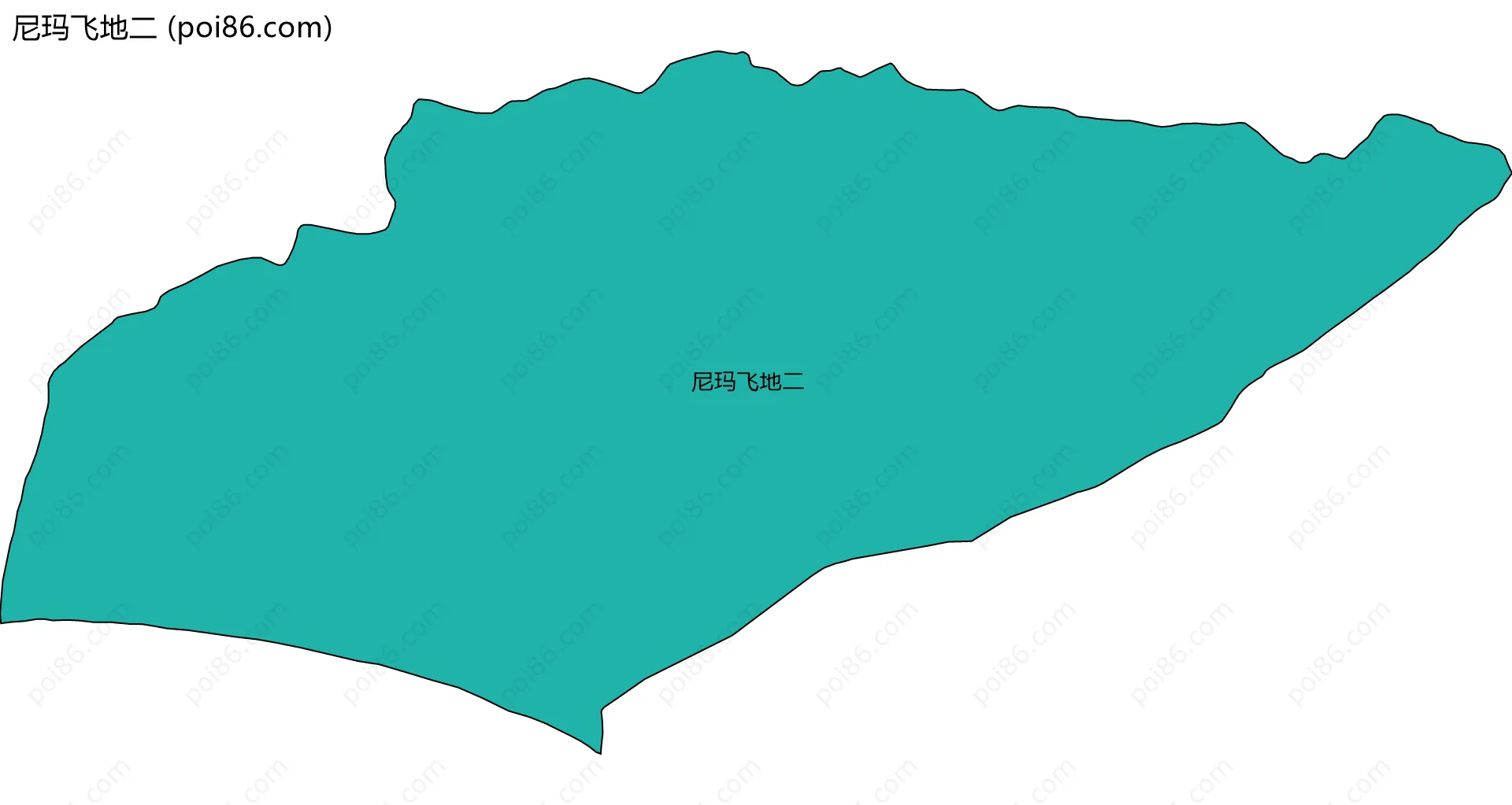 尼玛飞地二边界地图
