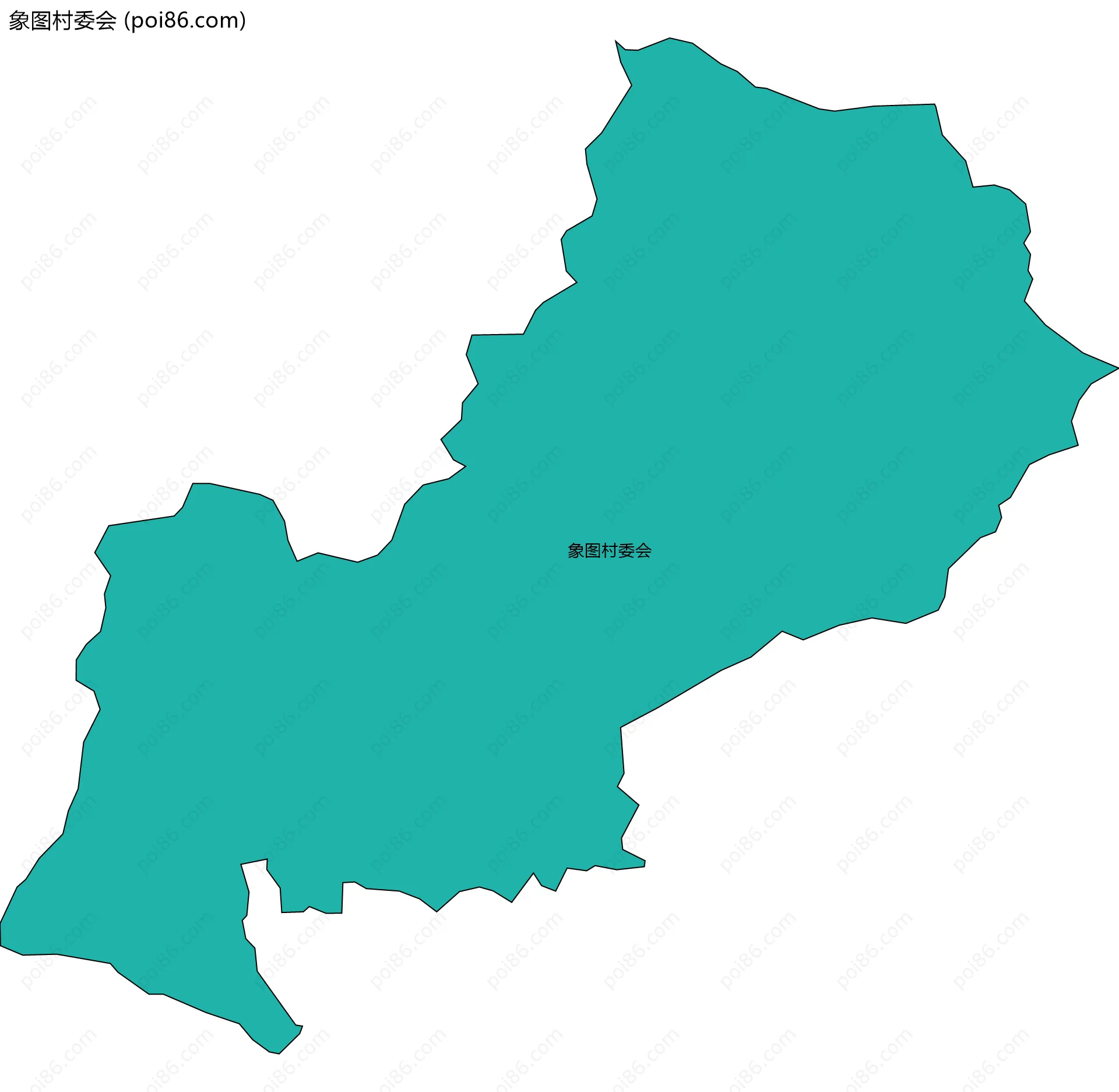 象图村委会边界地图