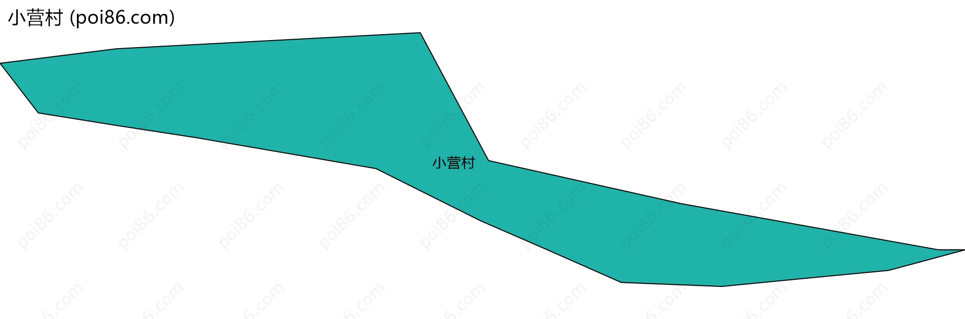 小营村边界地图