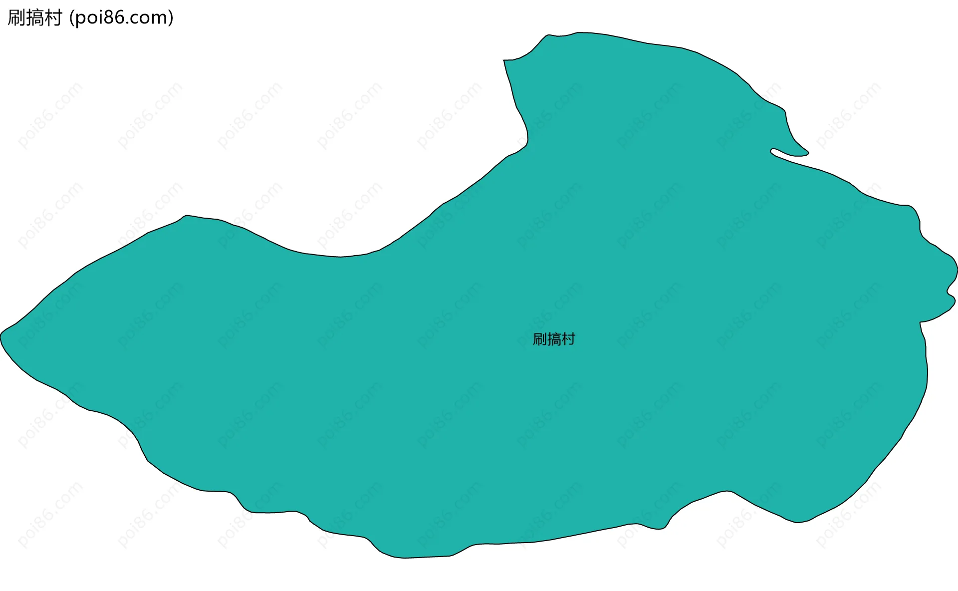 刷搞村边界地图