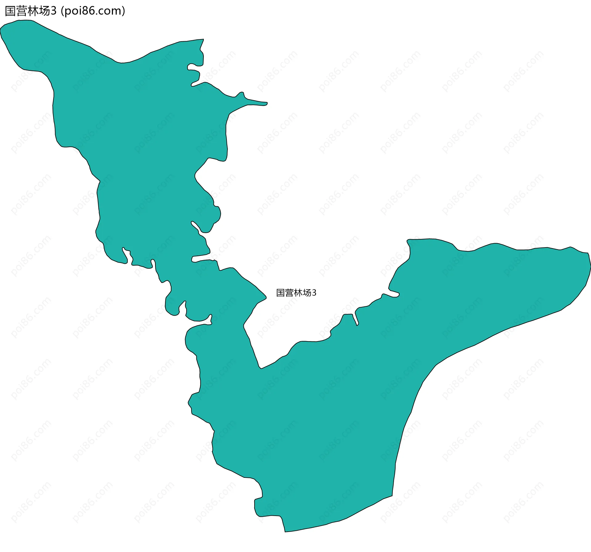 国营林场3边界地图