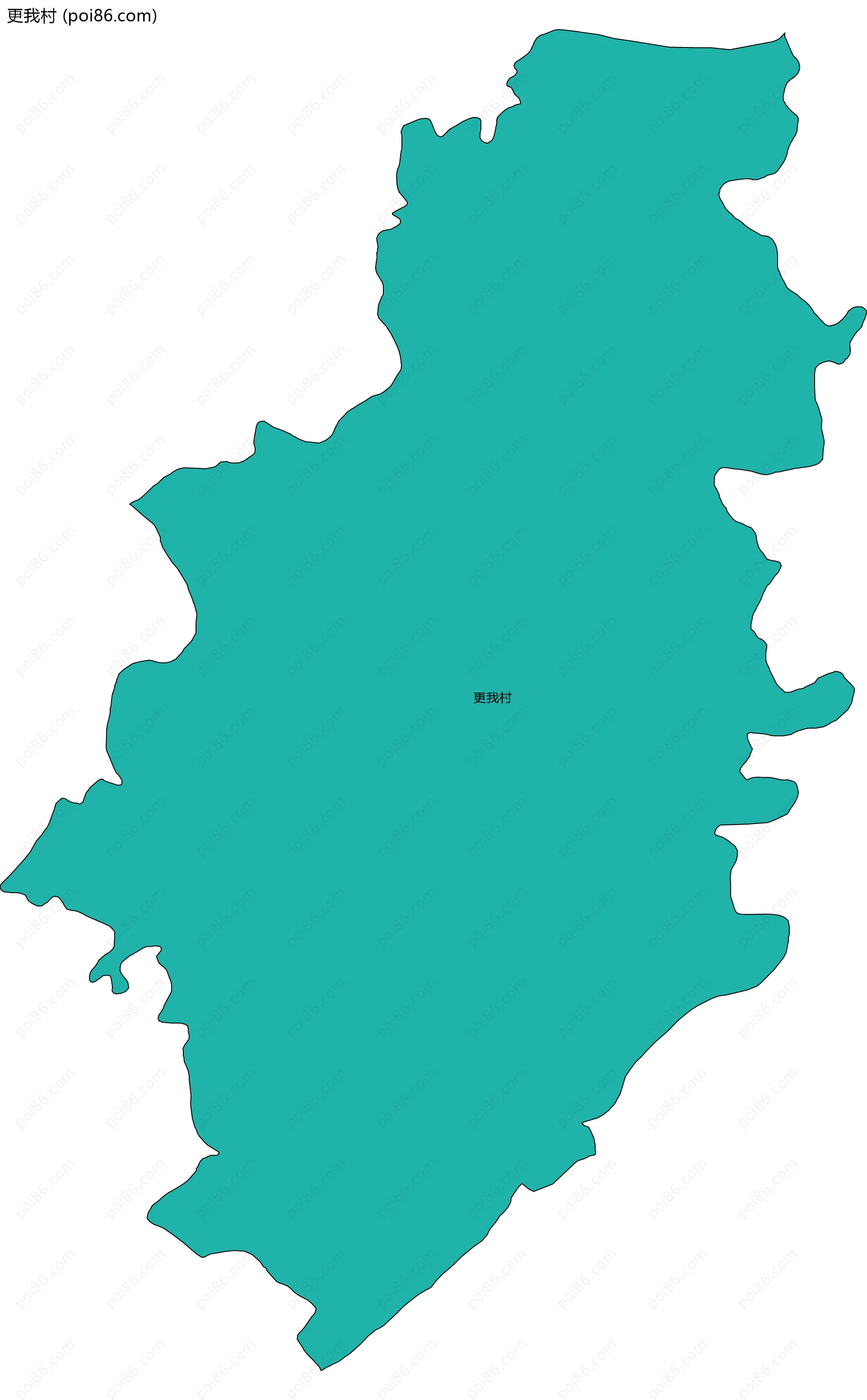 更我村边界地图