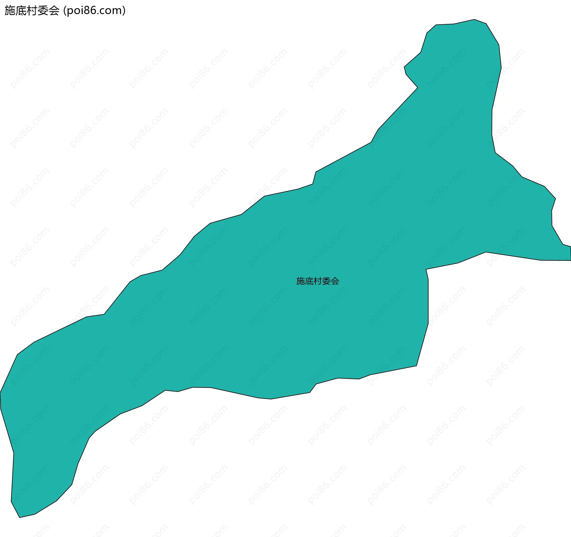 施底村委会边界地图
