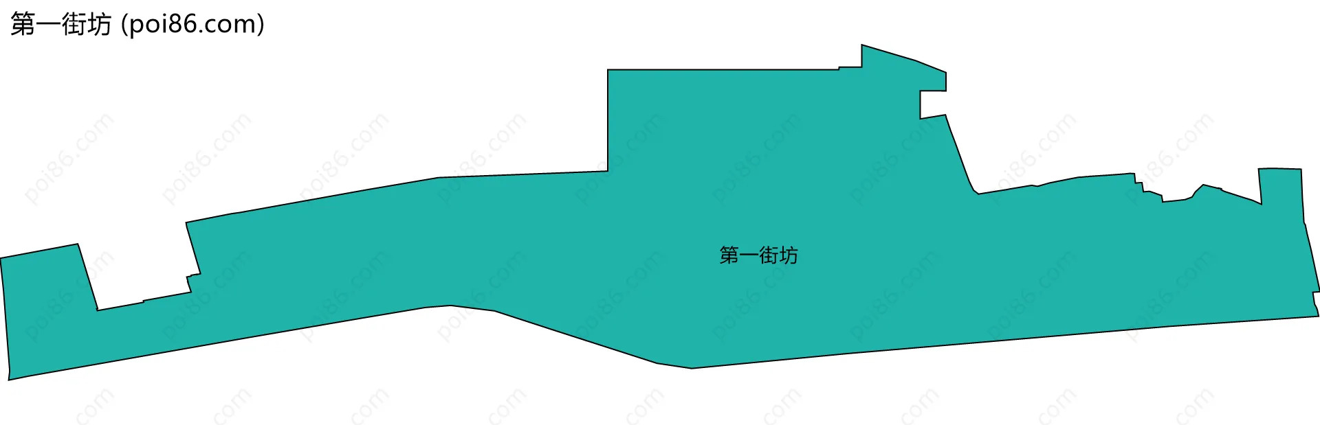 第一街坊边界地图