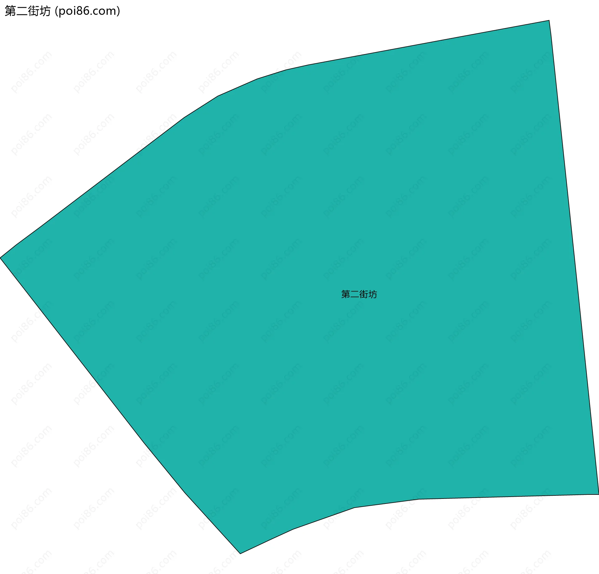 第二街坊边界地图
