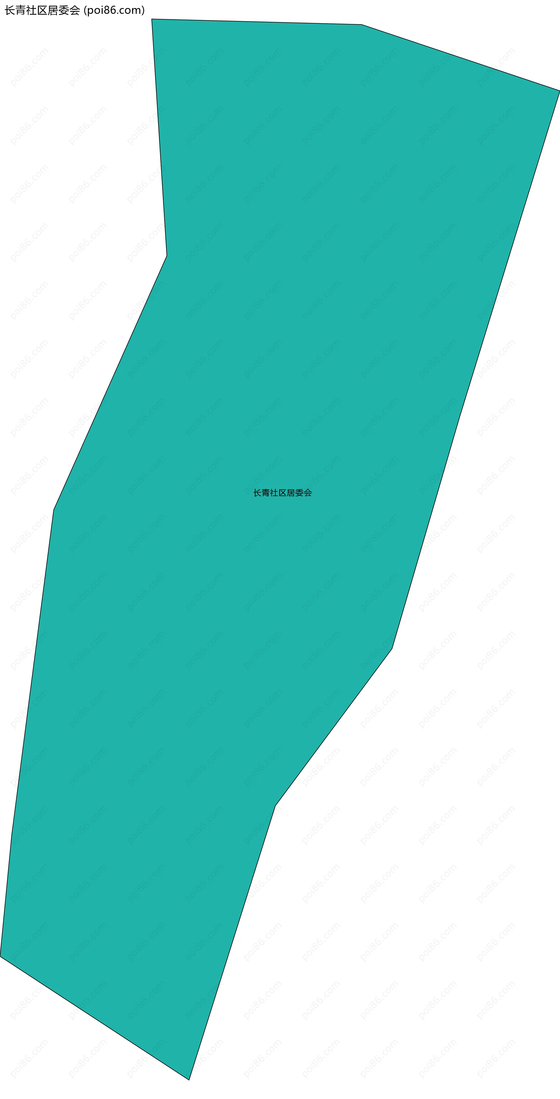 长青社区居委会边界地图