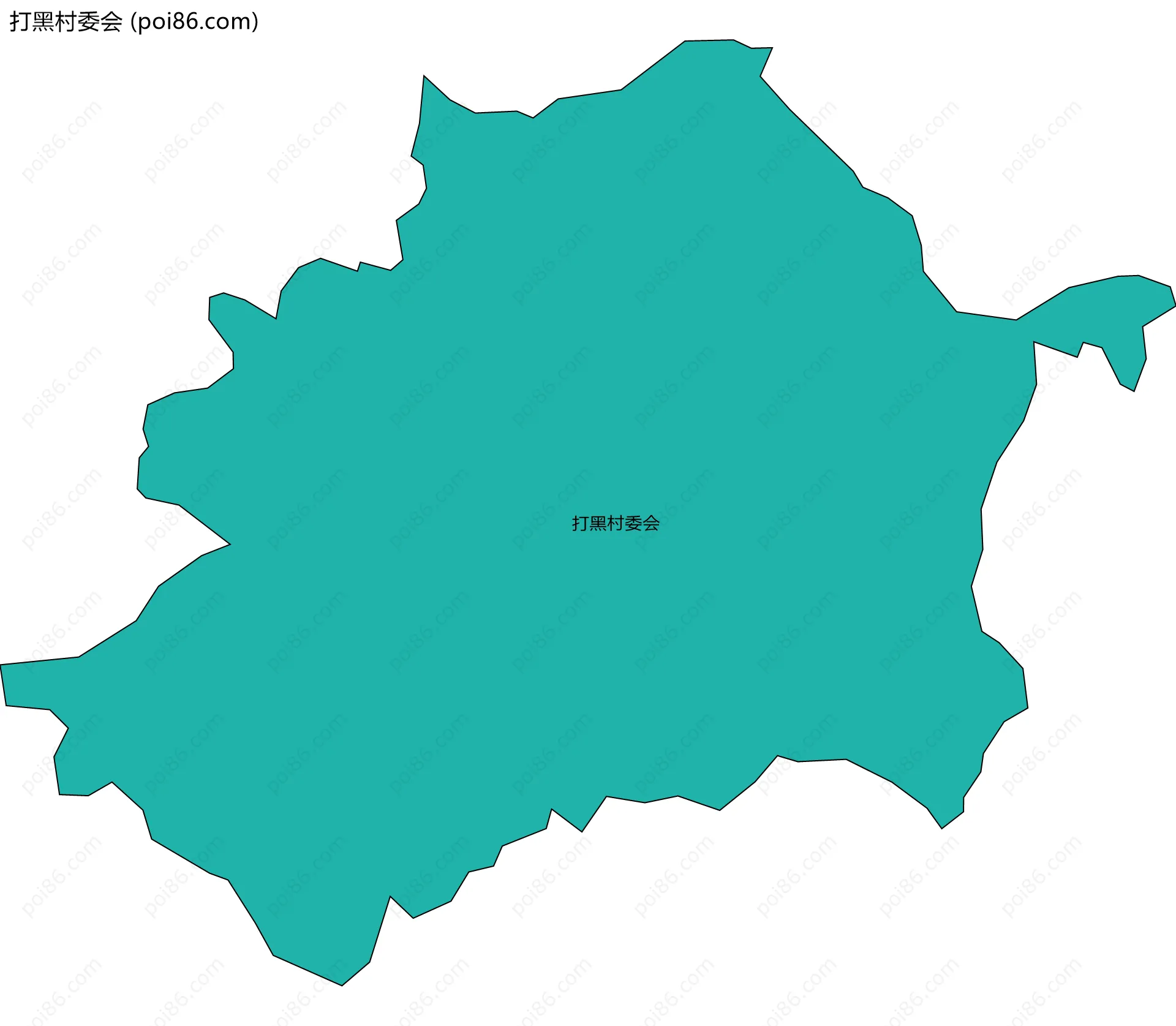 打黑村委会边界地图