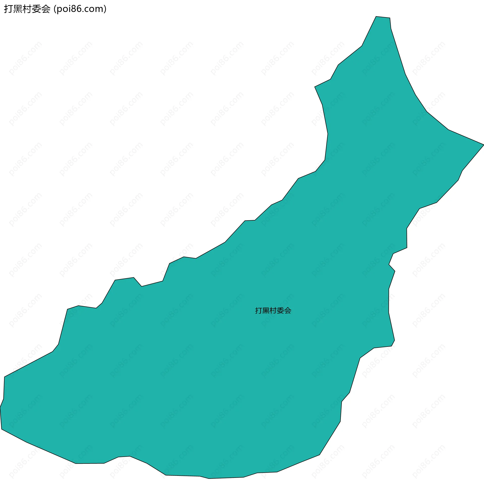 打黑村委会边界地图