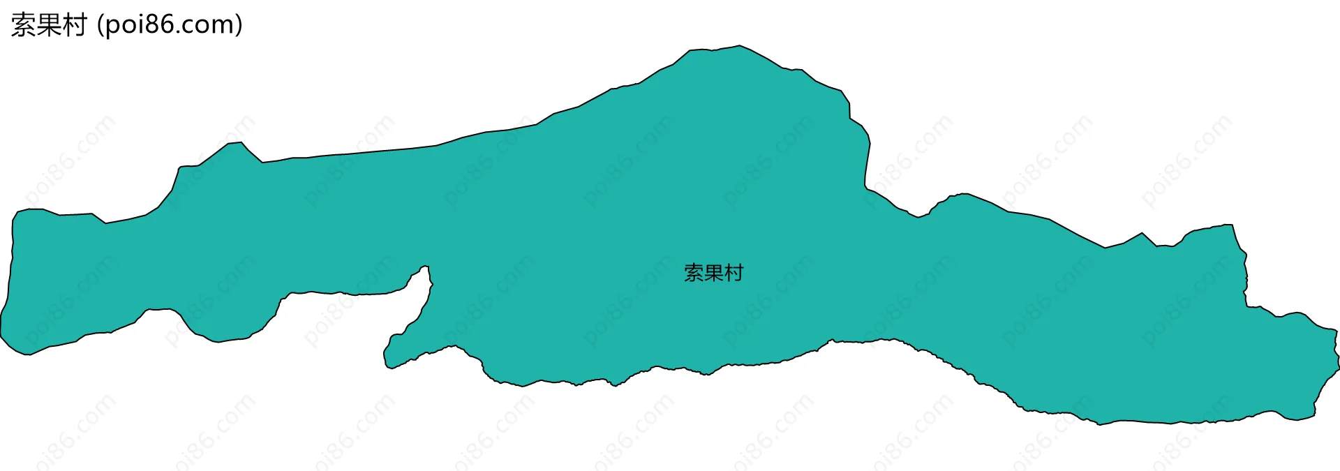 索果村边界地图