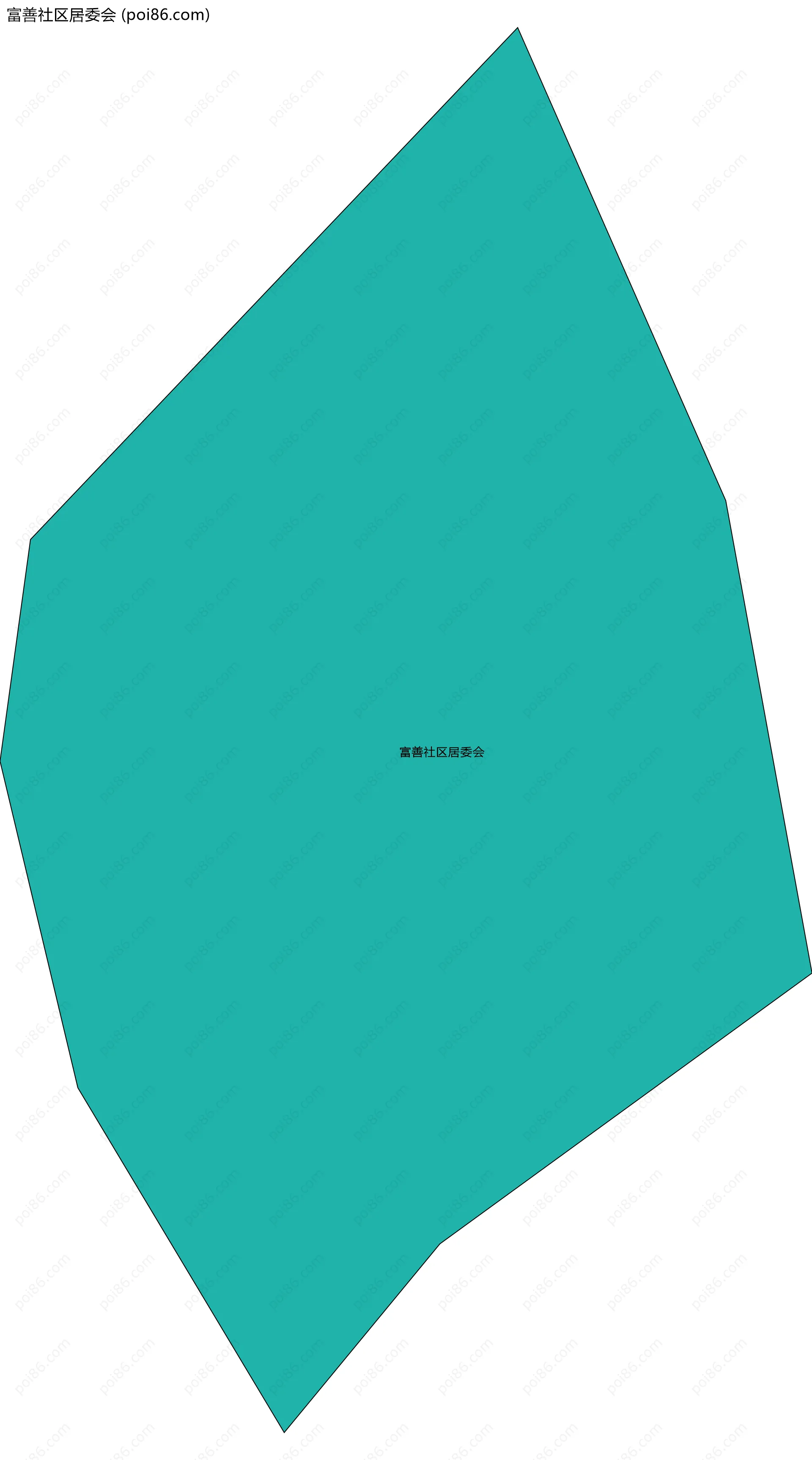 富善社区居委会边界地图