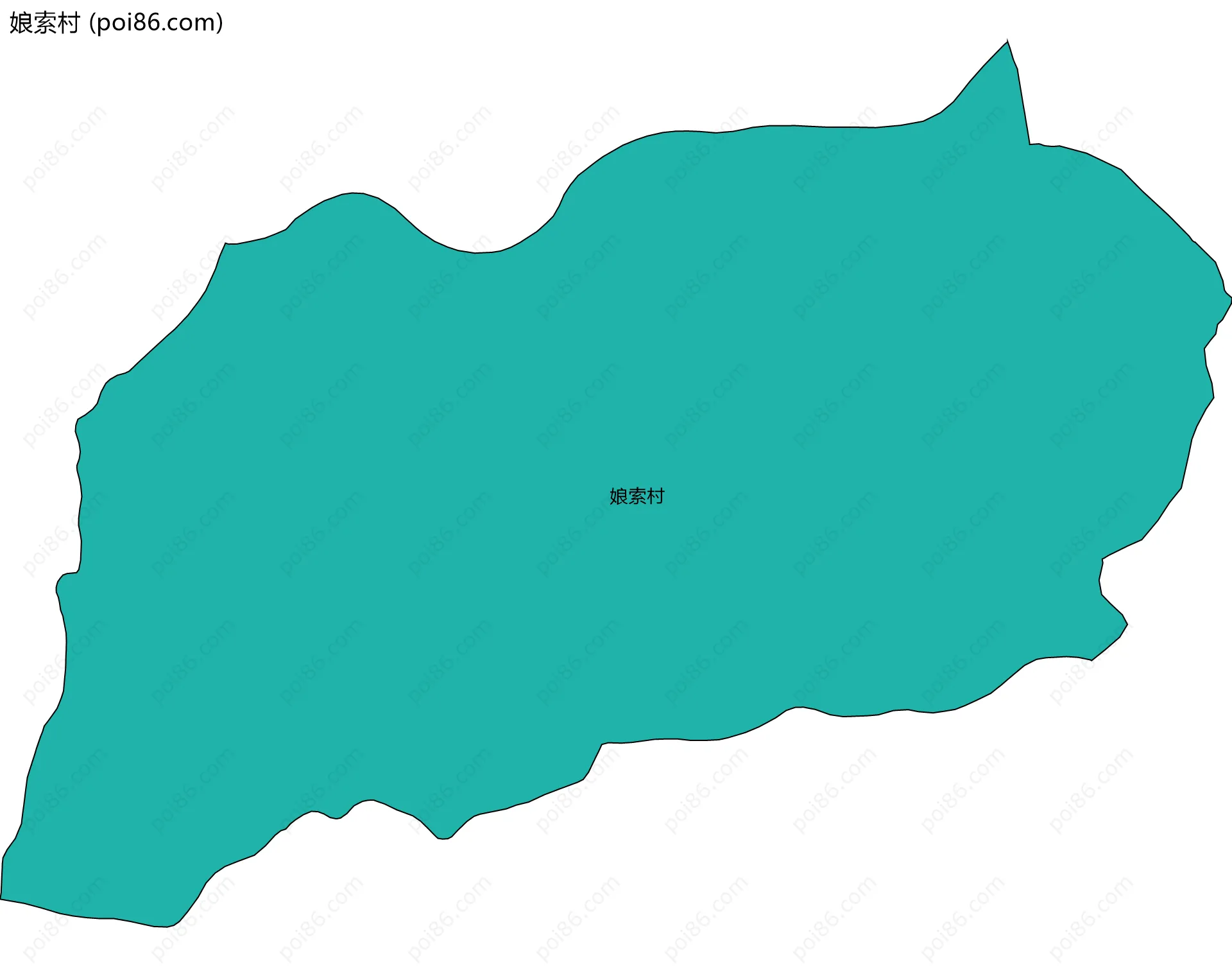 娘索村边界地图