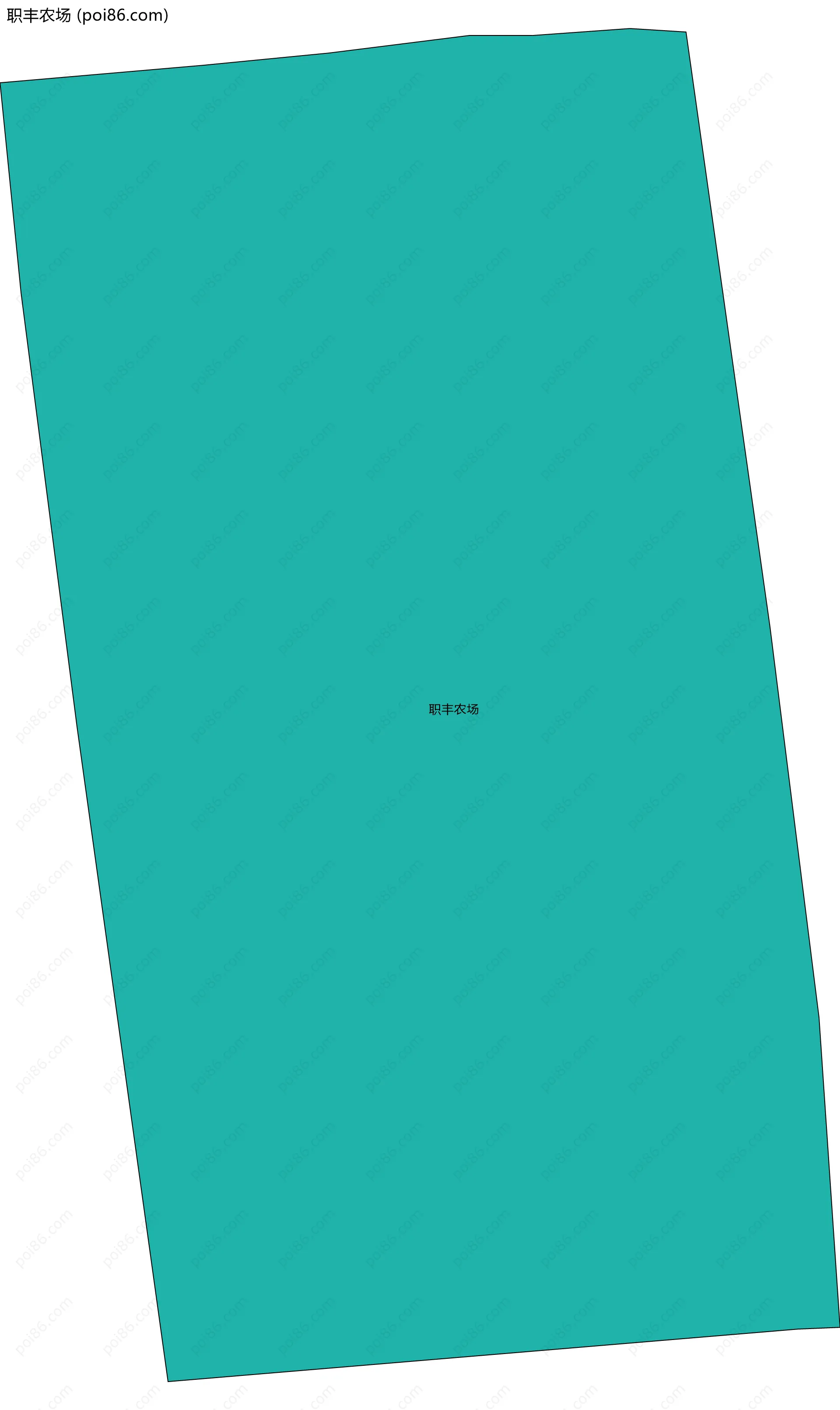 职丰农场边界地图