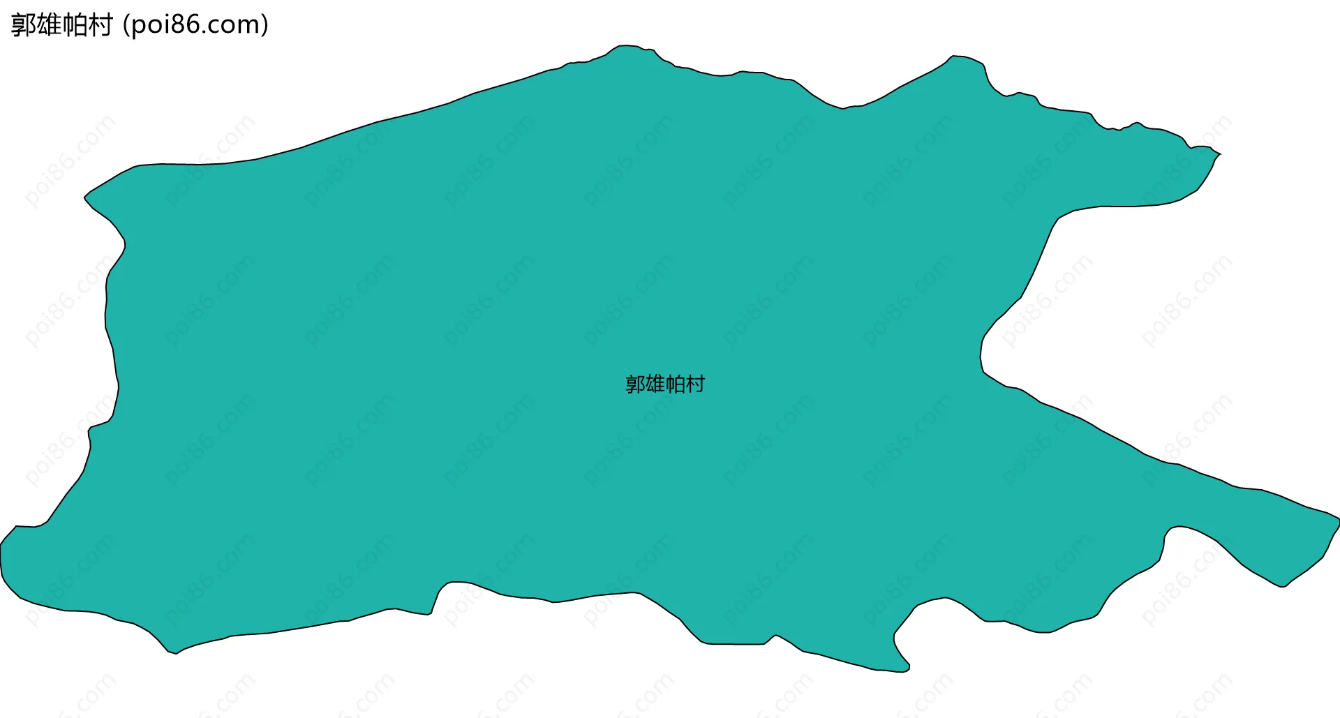 郭雄帕村边界地图