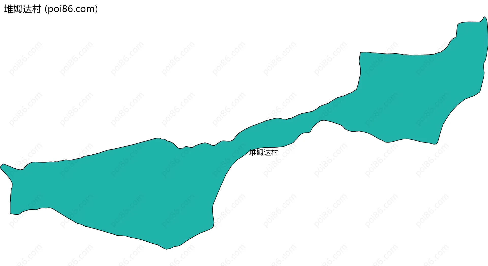 堆姆达村边界地图