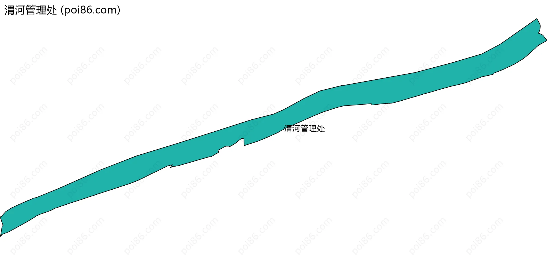 渭河管理处边界地图