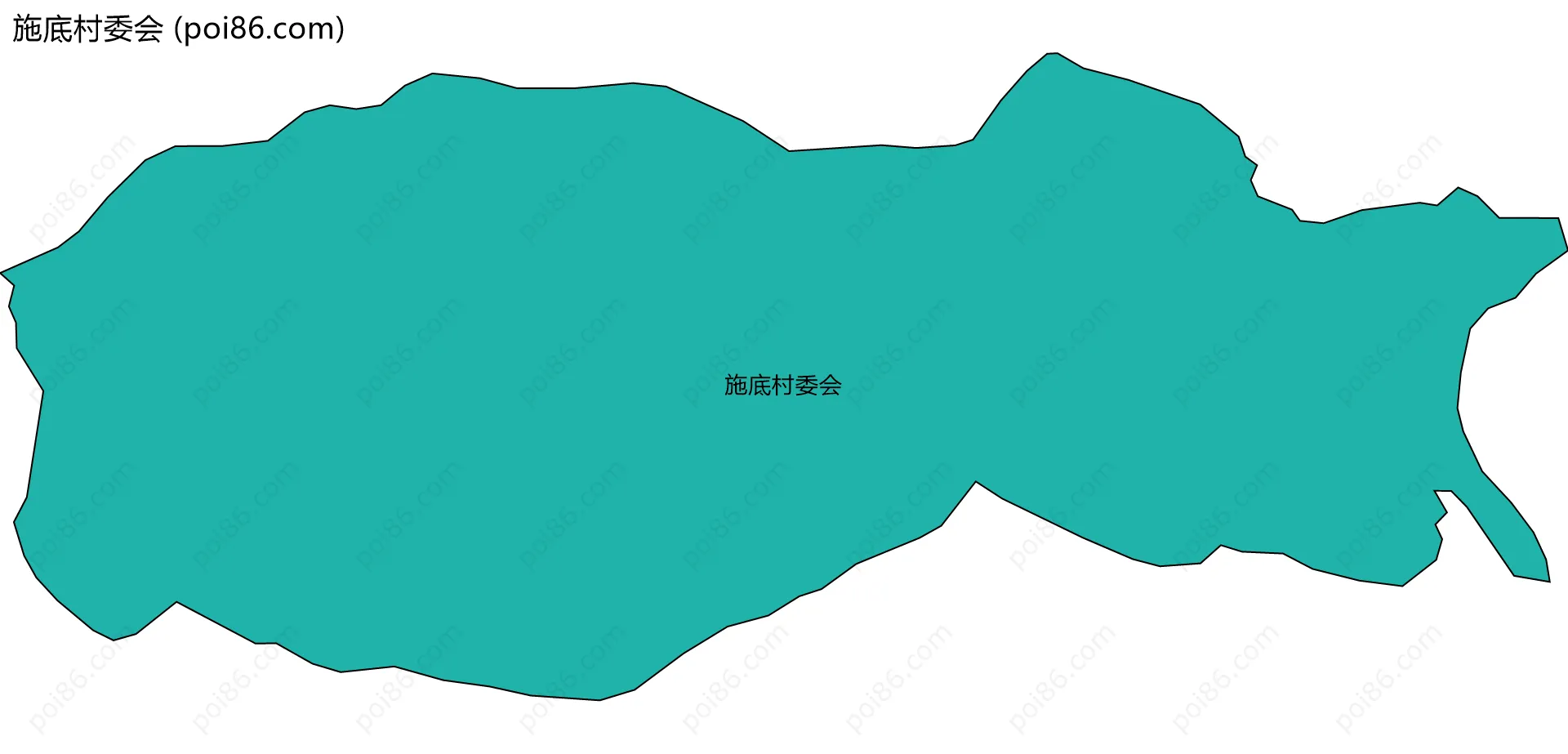 施底村委会边界地图