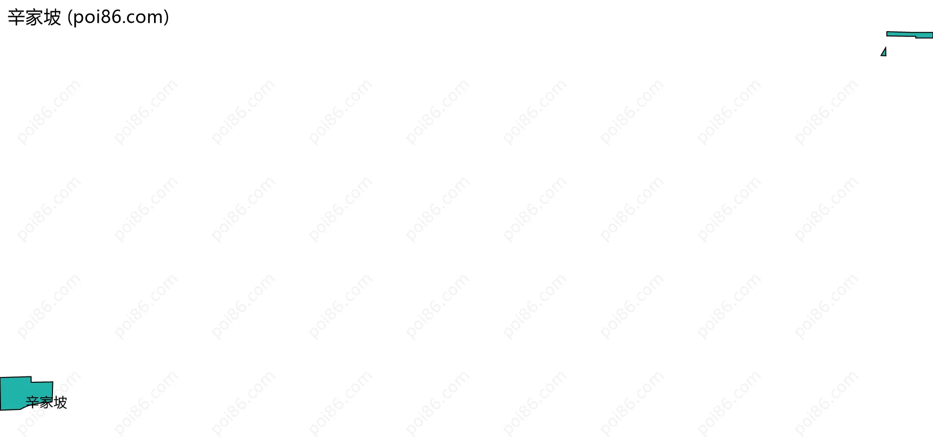 辛家坡边界地图