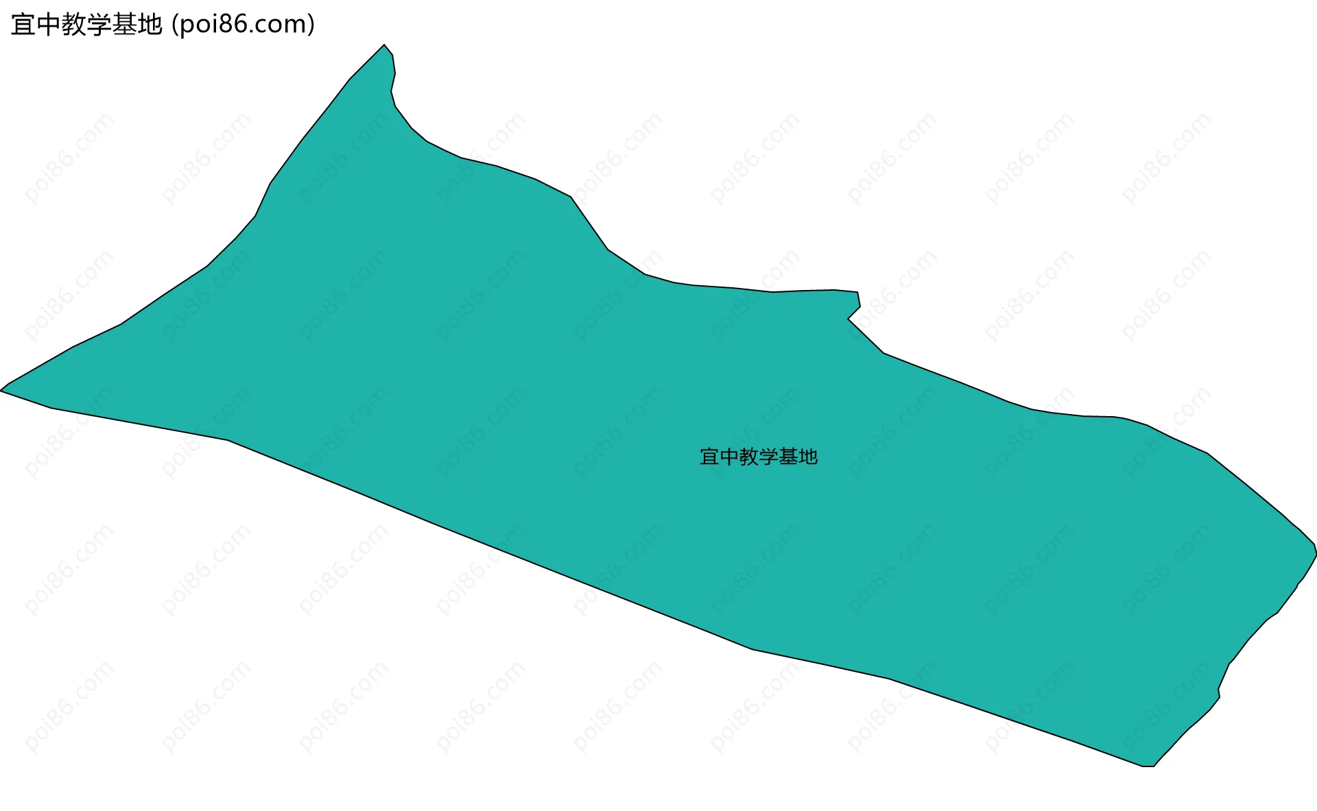 宜中教学基地边界地图