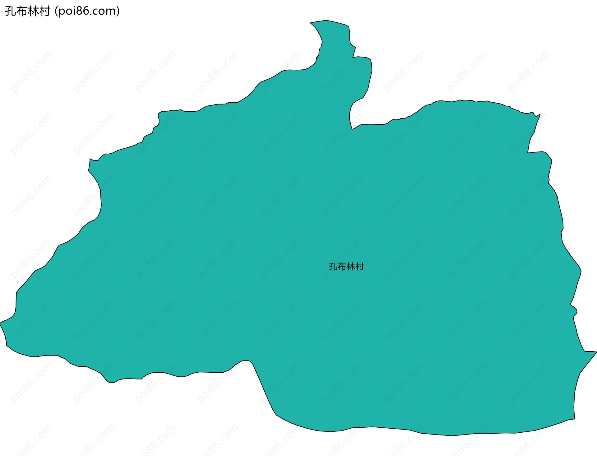 孔布林村边界地图