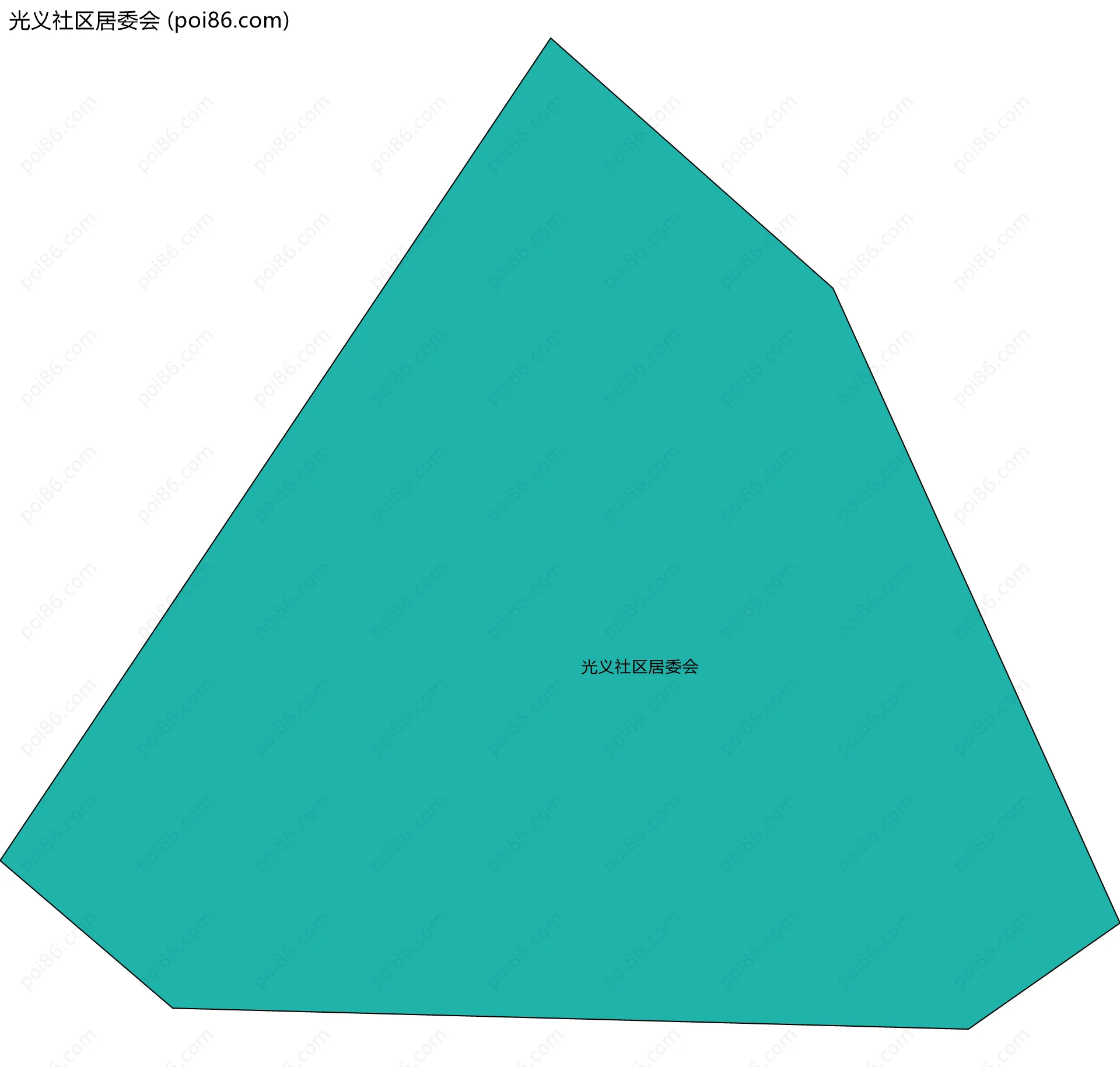 光义社区居委会边界地图