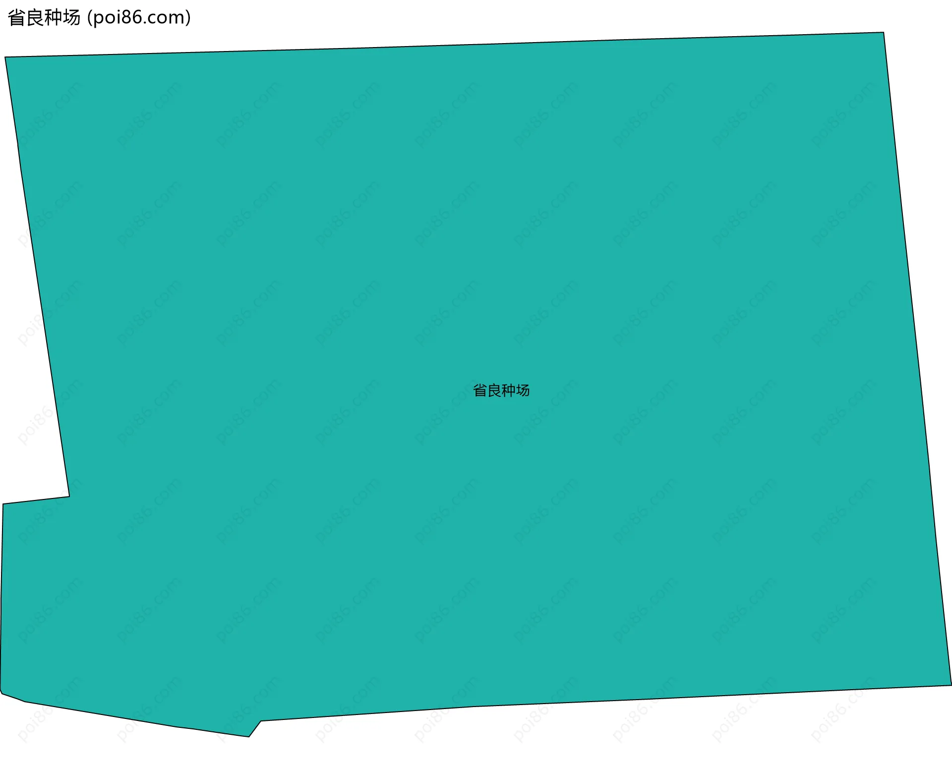 省良种场边界地图