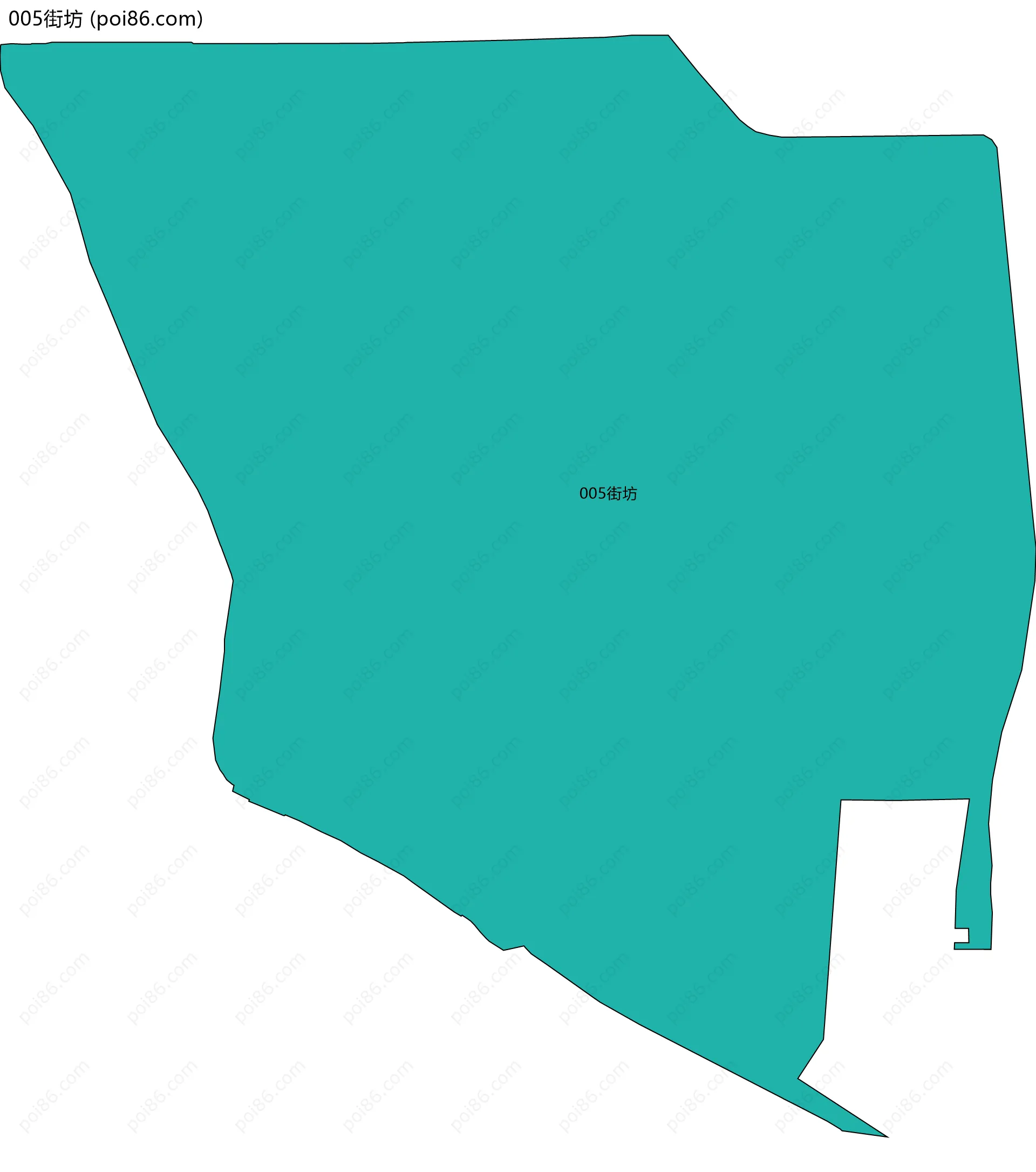 005街坊边界地图