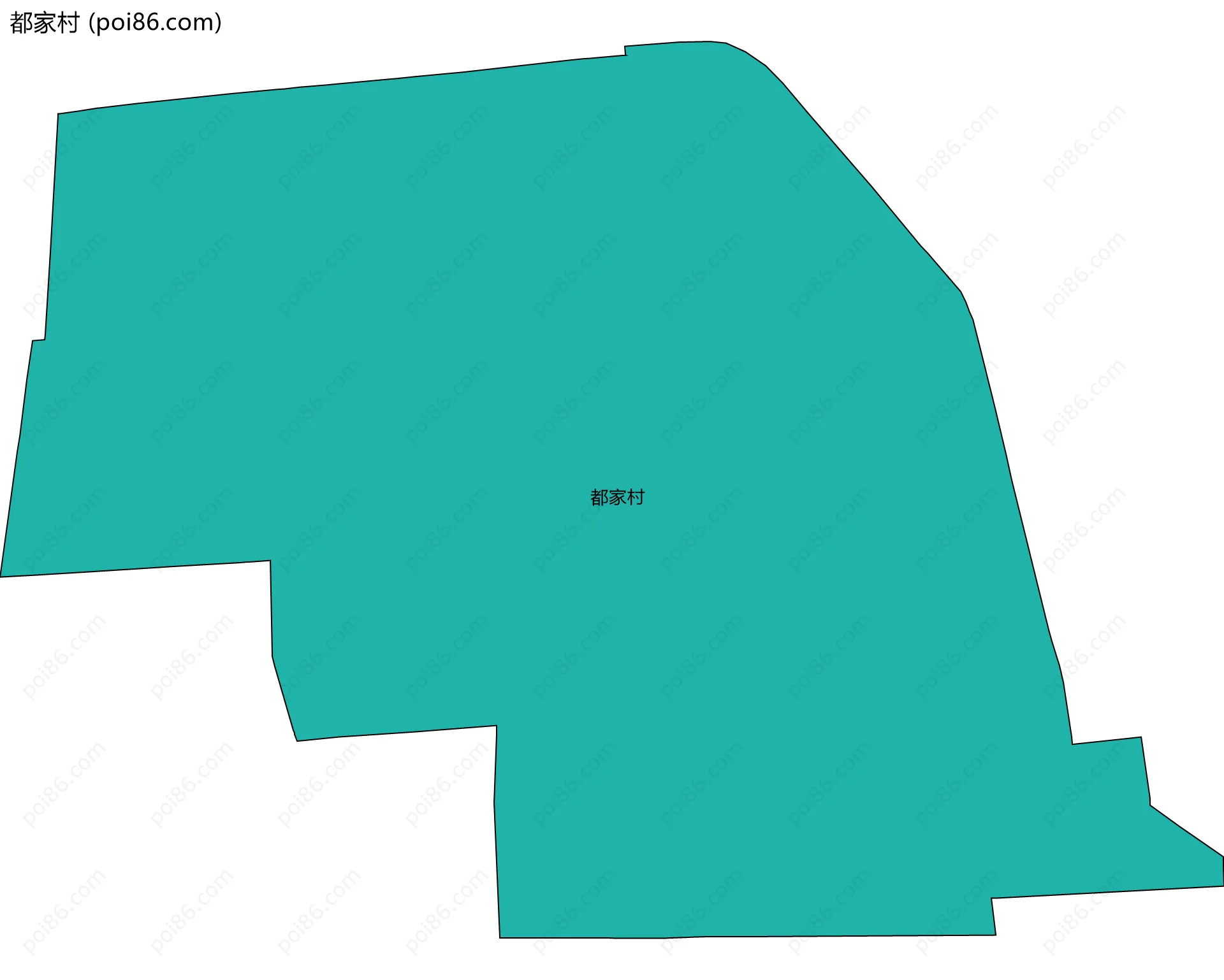 都家村边界地图