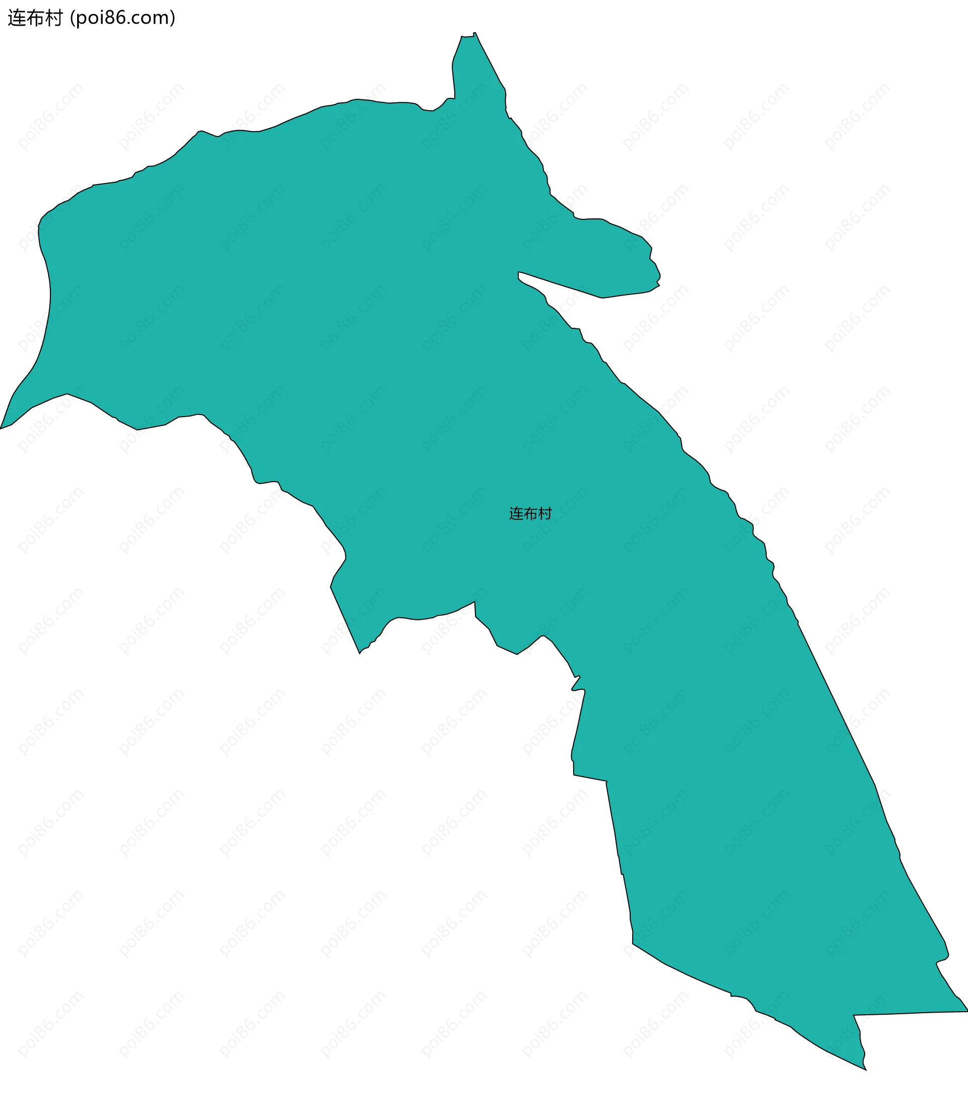 连布村边界地图