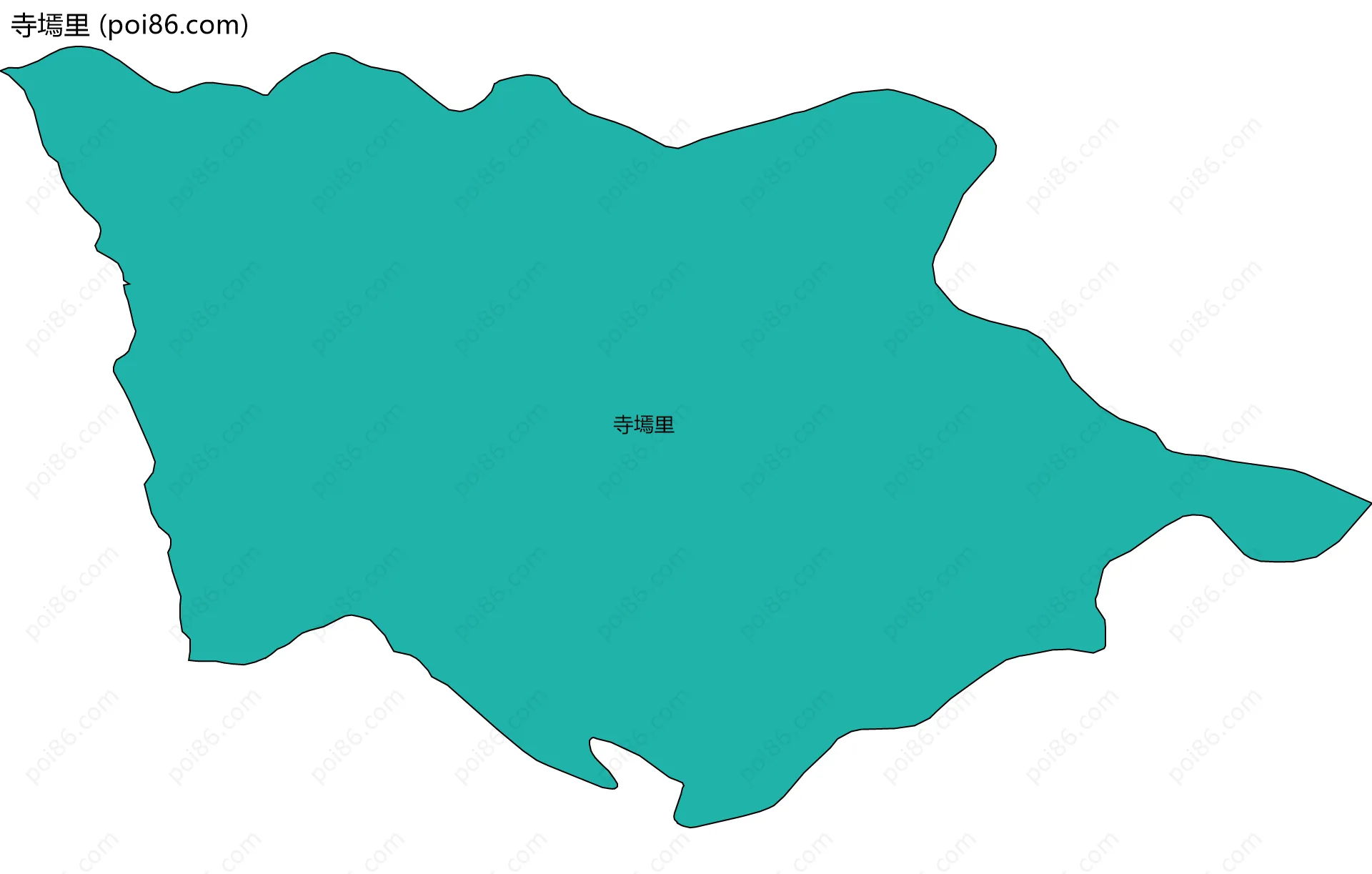 寺墕里边界地图